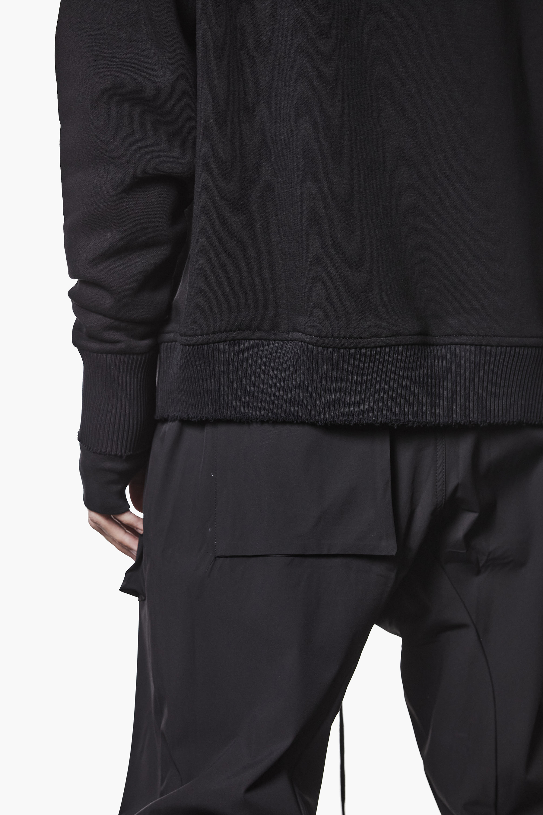 THOM KROM Regular Fit Cotton Blend Sweat Hoodie Langarm, Pullover, Sweatshirt, Hosen, Mantel
