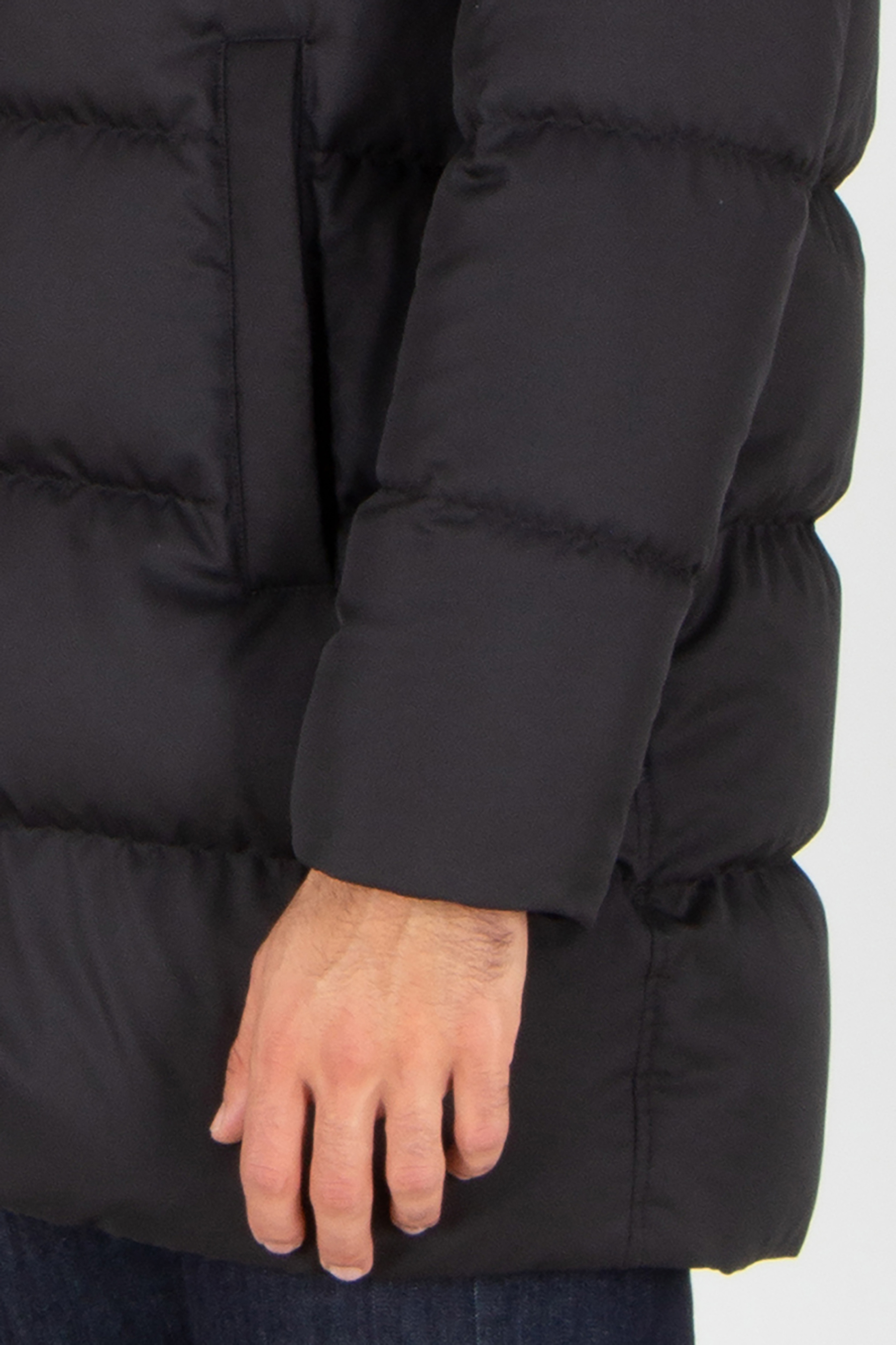 Mantel, Jacke, Langarm, Mann, Person