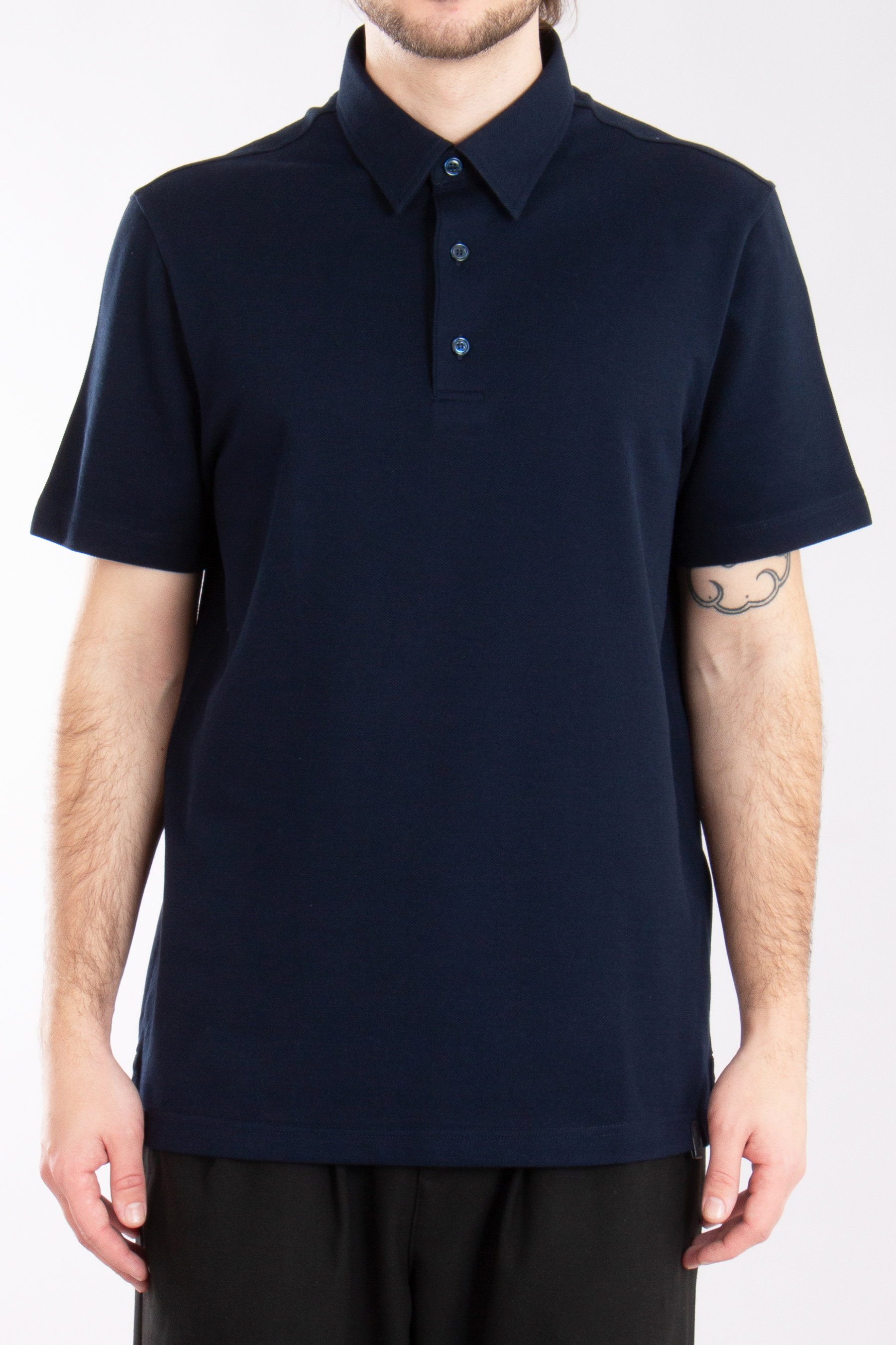 BRIONI Regular Fit Organic Cotton Piqué Polo Shirt