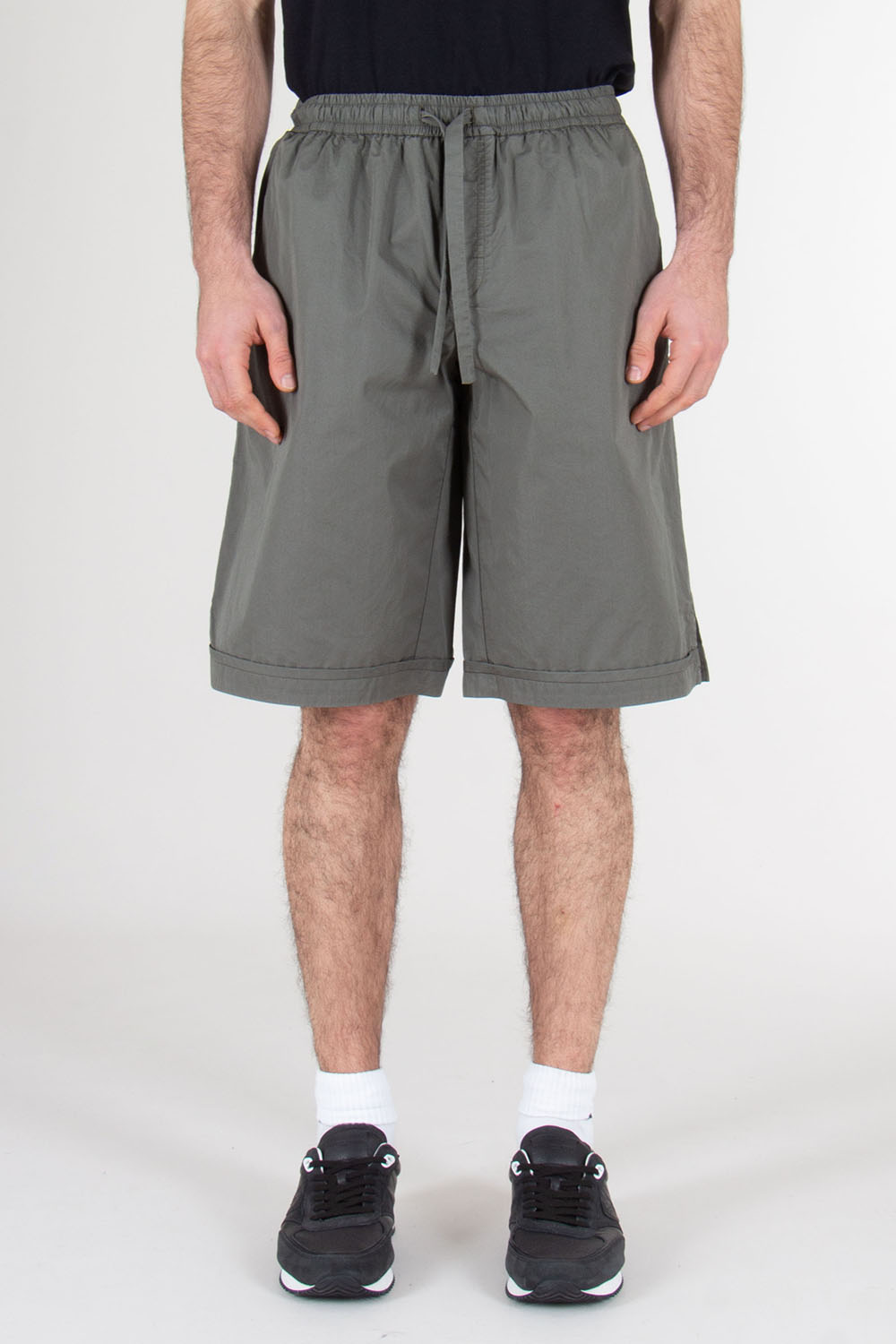 DOLCE & GABBANA Regular Fit Cotton Bermuda Shorts 