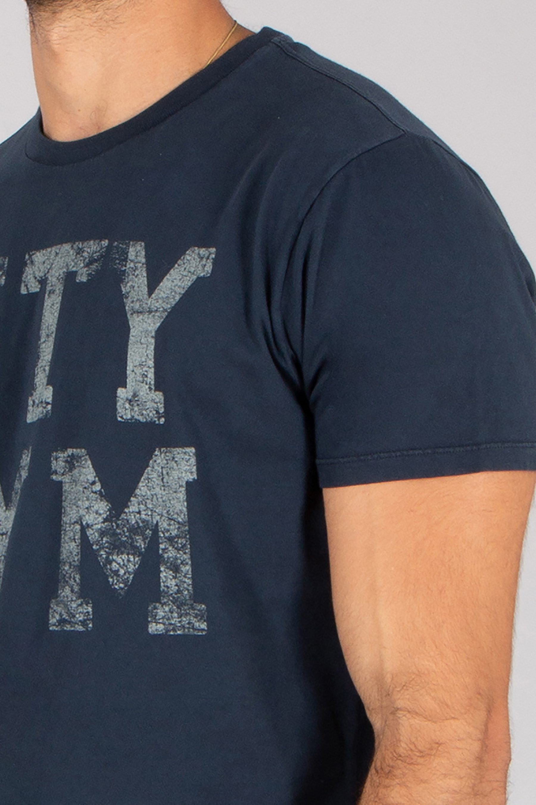 BOWERY NYC Regular Fit Graphic Print Cotton Jersey T-Shirt T-shirt, Erwachsener, Männlich, Mann, Person