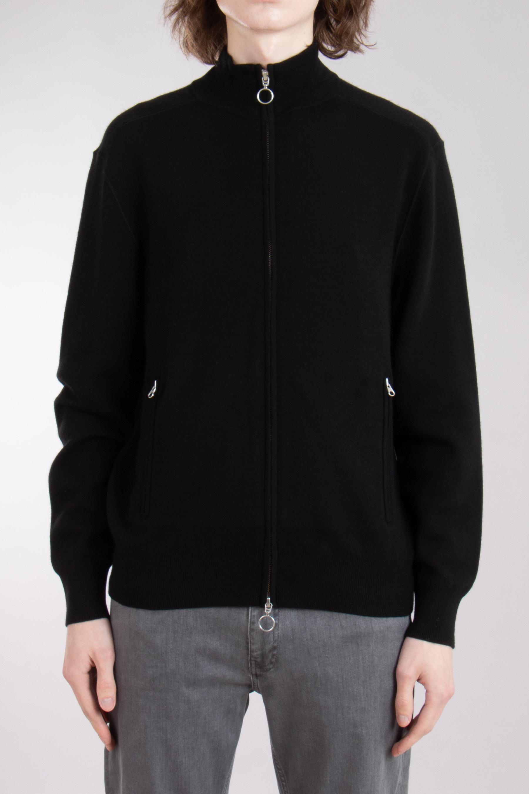 VAN LAACK Virgin Wool-Cashmere Blend Zip Cardigan Samir VAN LAACK Virgin Wool-Cashmere Blend Zip Cardigan Samir