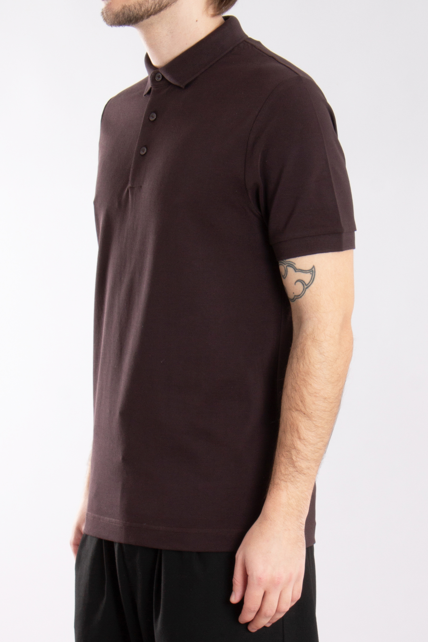 TRUSTED HANDWORK Supima Cotton Piqué Polo Shirt TRUSTED HANDWORK Supima Cotton Piqué Polo Shirt
