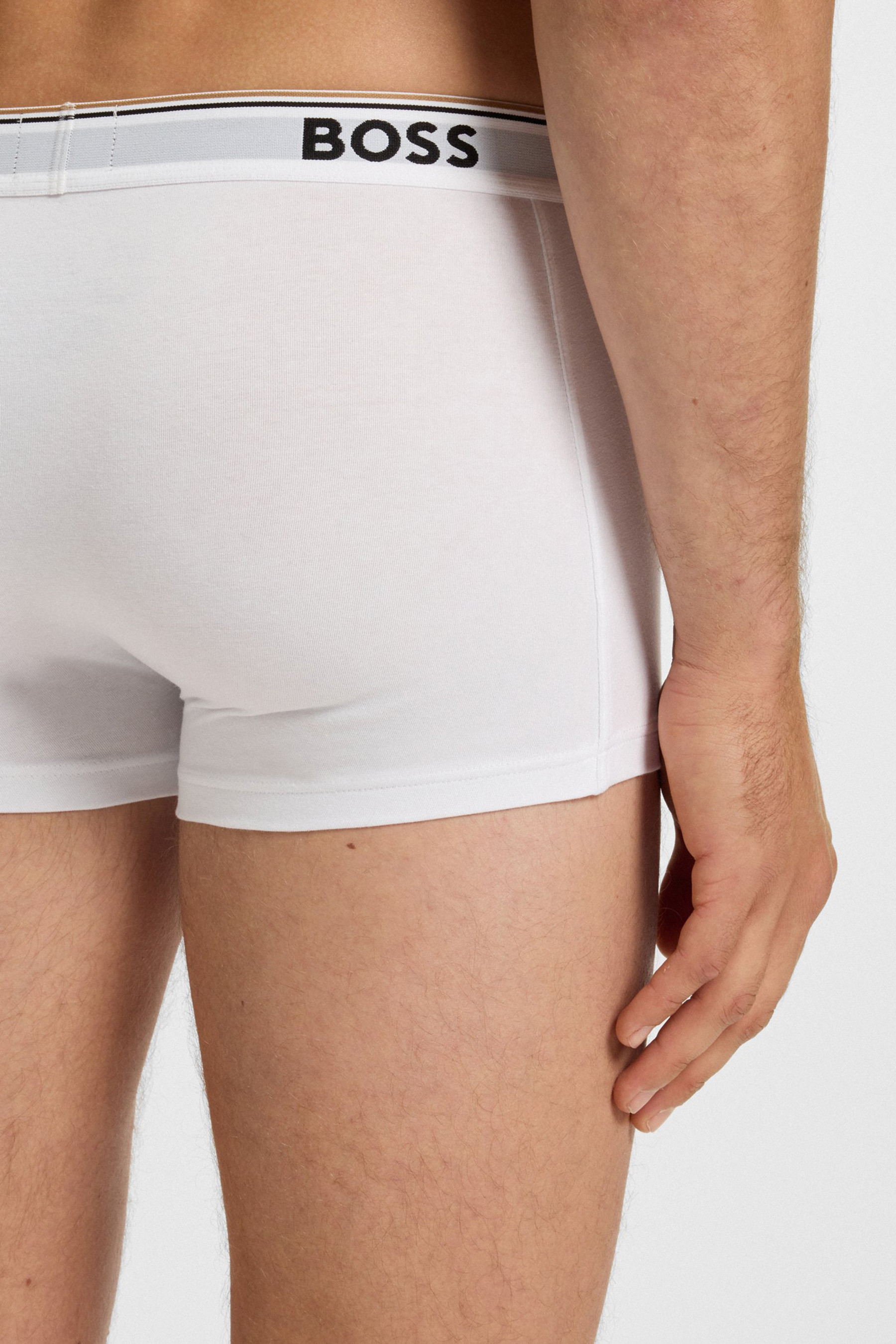 BOSS 3-Pack Cotton Stretch Trunks Power BOSS 3-Pack Cotton Stretch Trunks Power