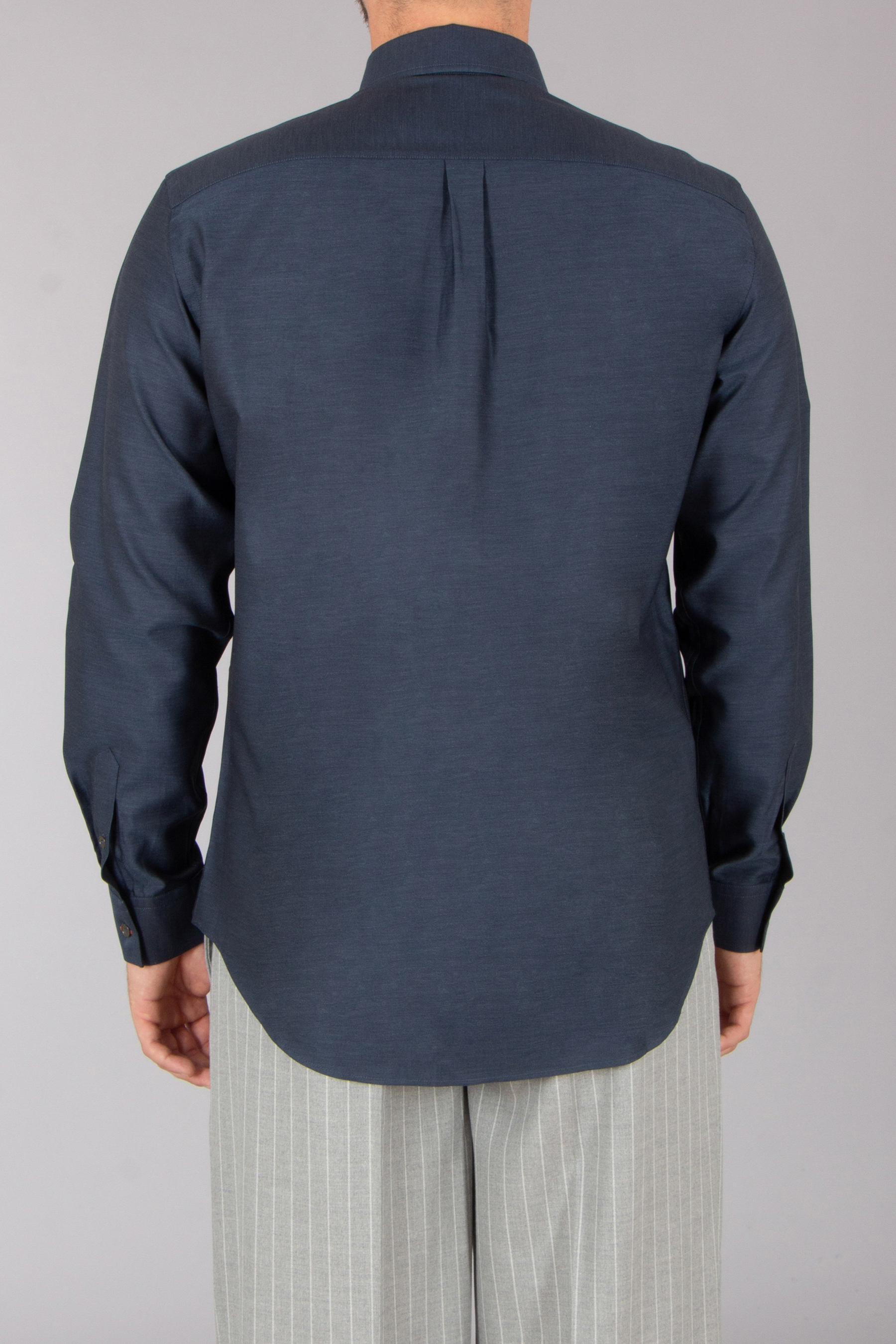 PAUL SMITH Casual Fit Cotton Twill Button-Down Shirt Langarm, Ärmel, Hemd, Blazer, Bluse
