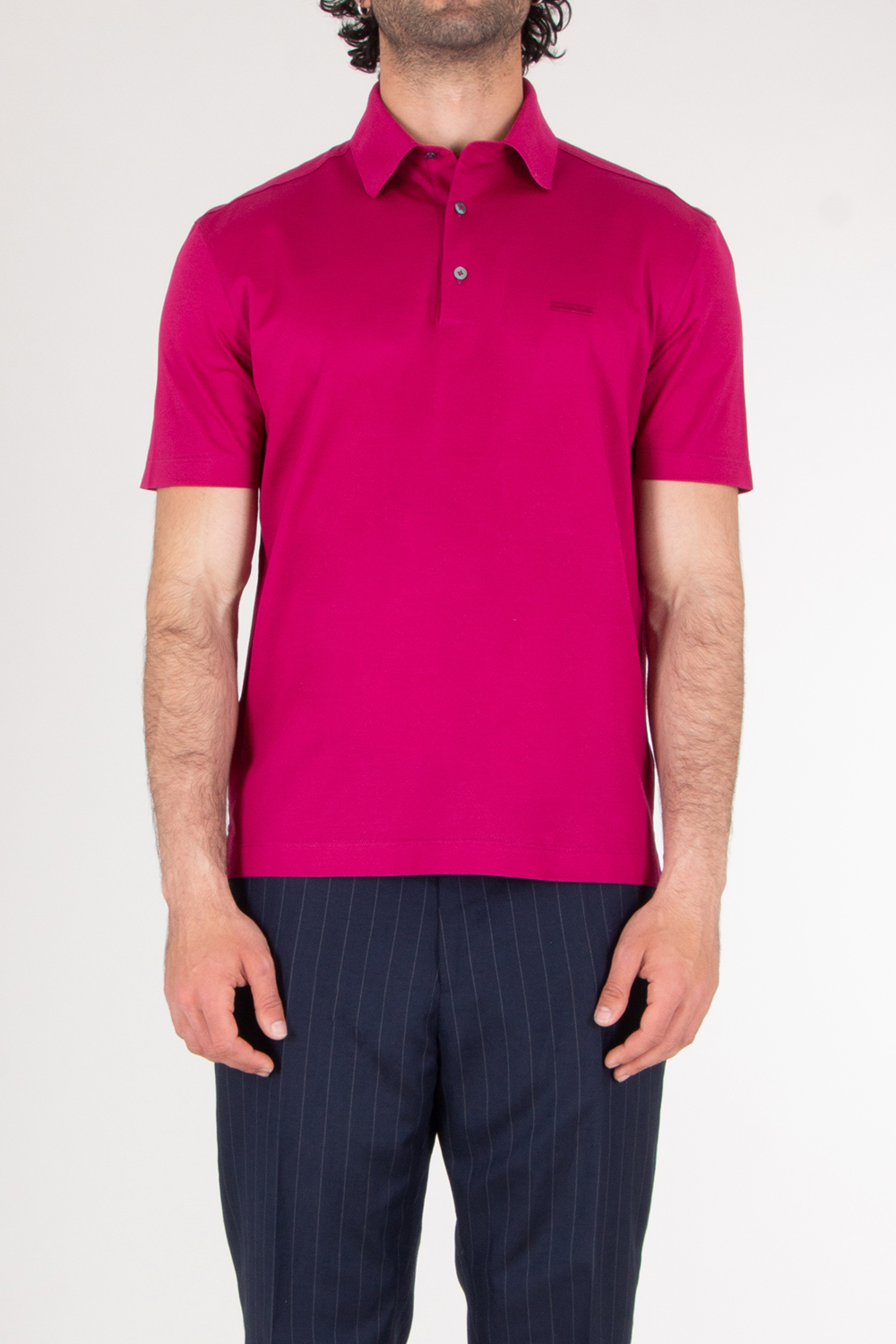 ZEGNA Cotton Piquet Polo Shirt