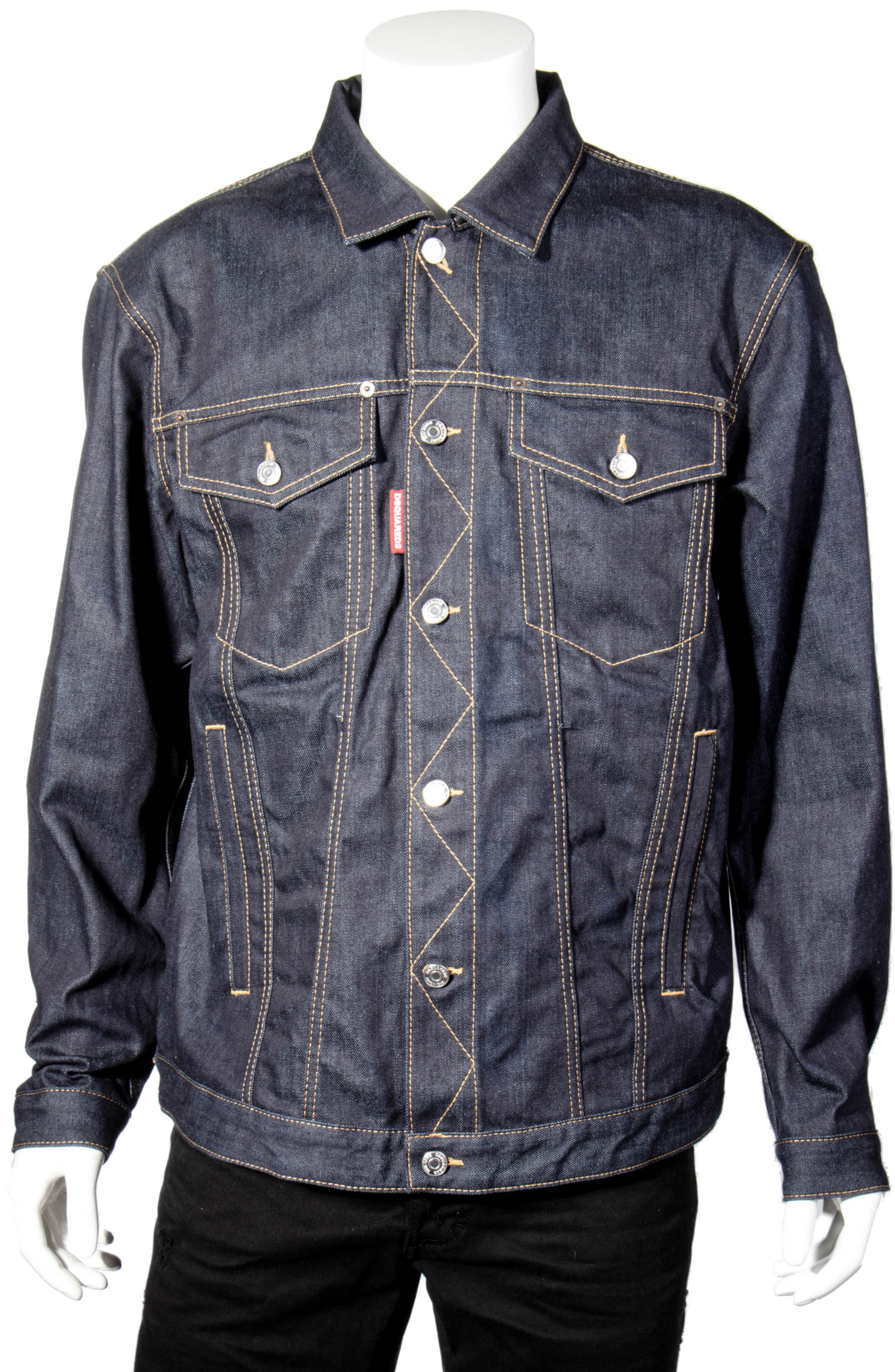 DSQUARED2 Raw Denim Jacket DSQUARED2 Raw Denim Jacket