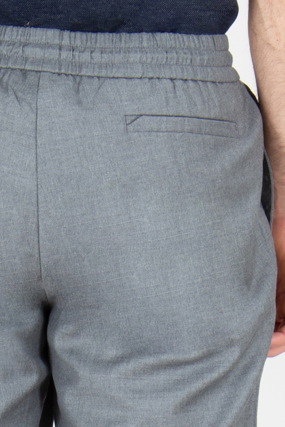 SEASE Regular Fit Virgin Wool Drawstring Pants Summer Mindset