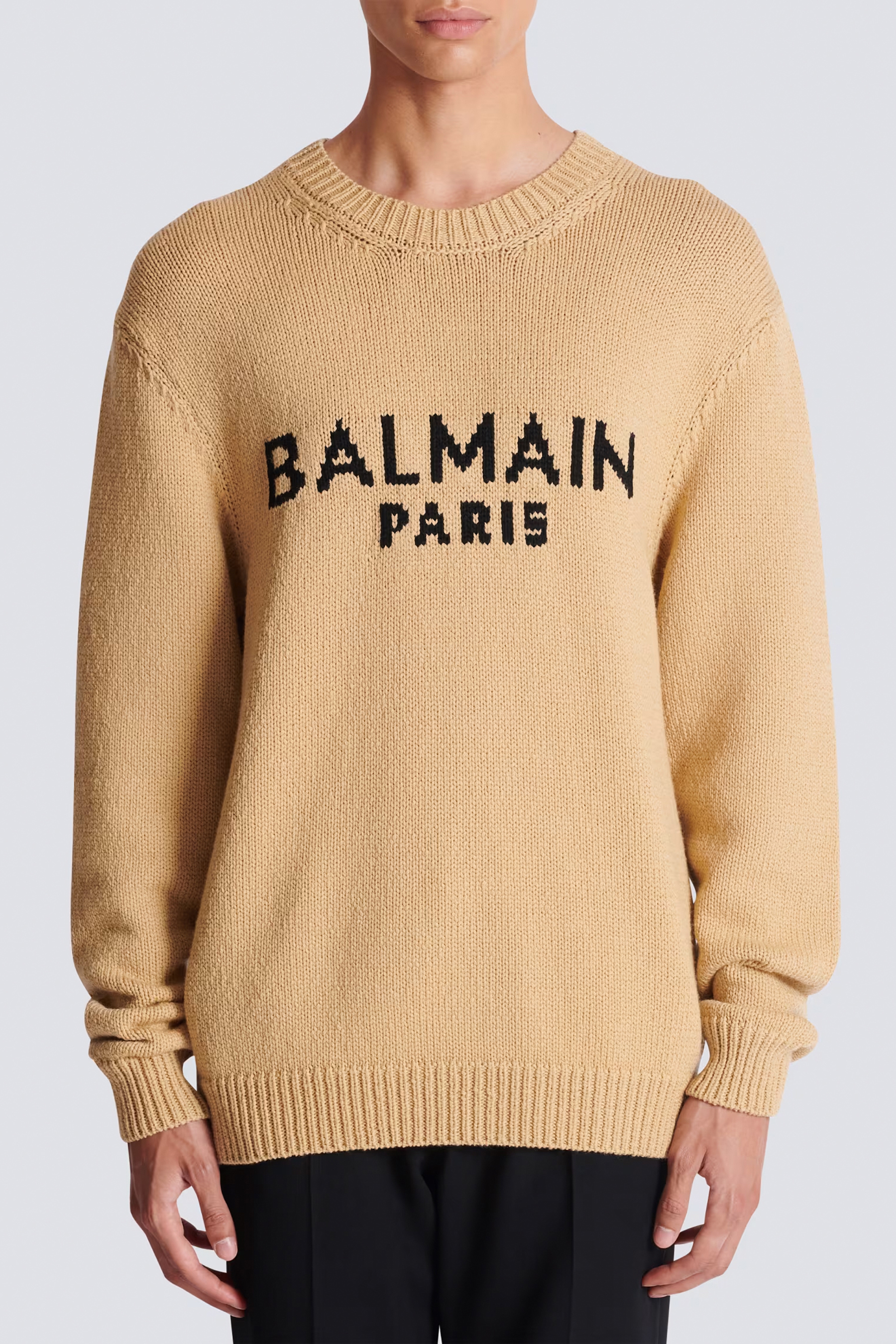 BALMAIN Wool Knit Sweater BALMAIN Wool Knit Sweater
