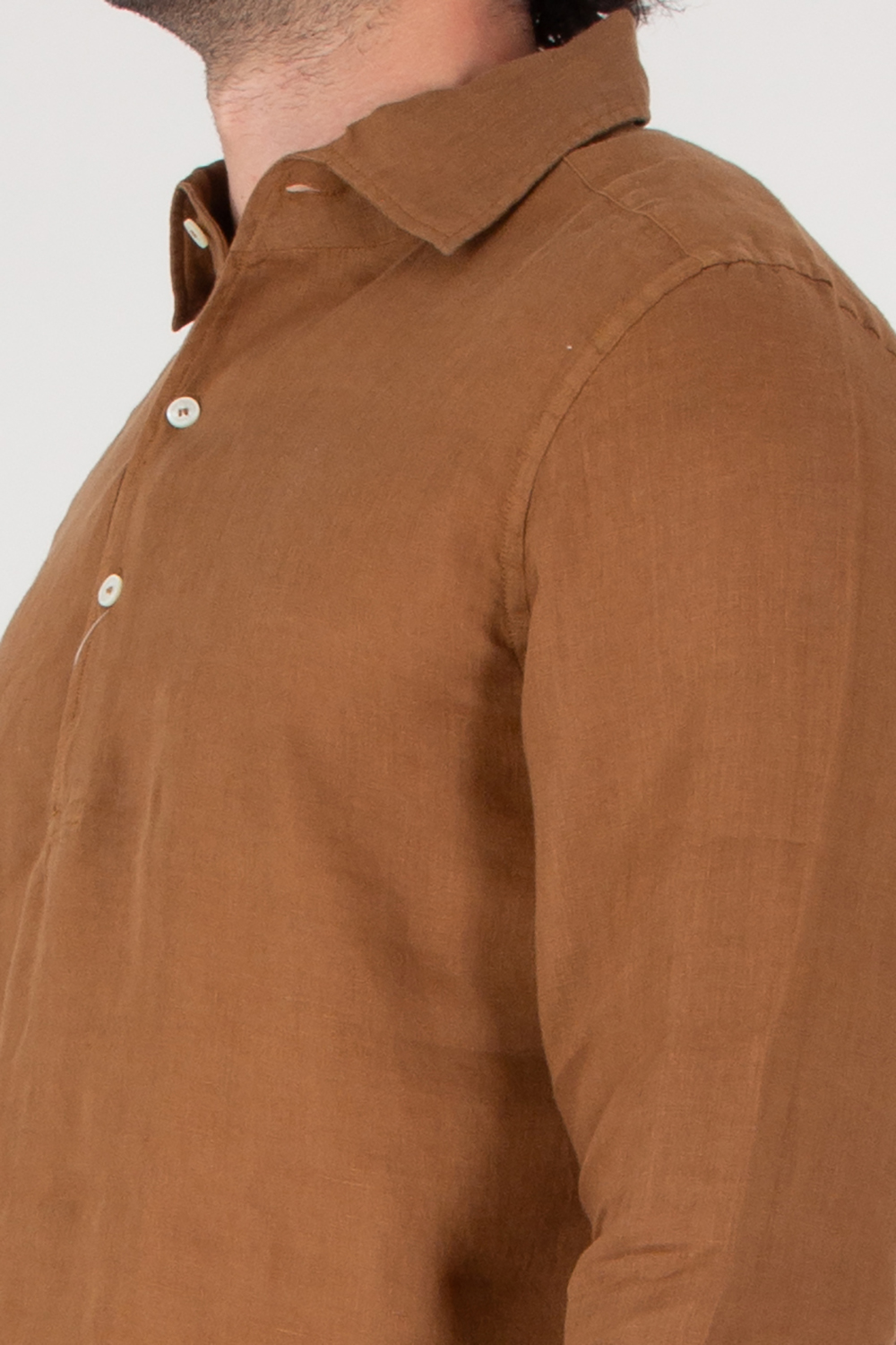 MC2 SAINT BARTH Casual Linen Tunic Shirt