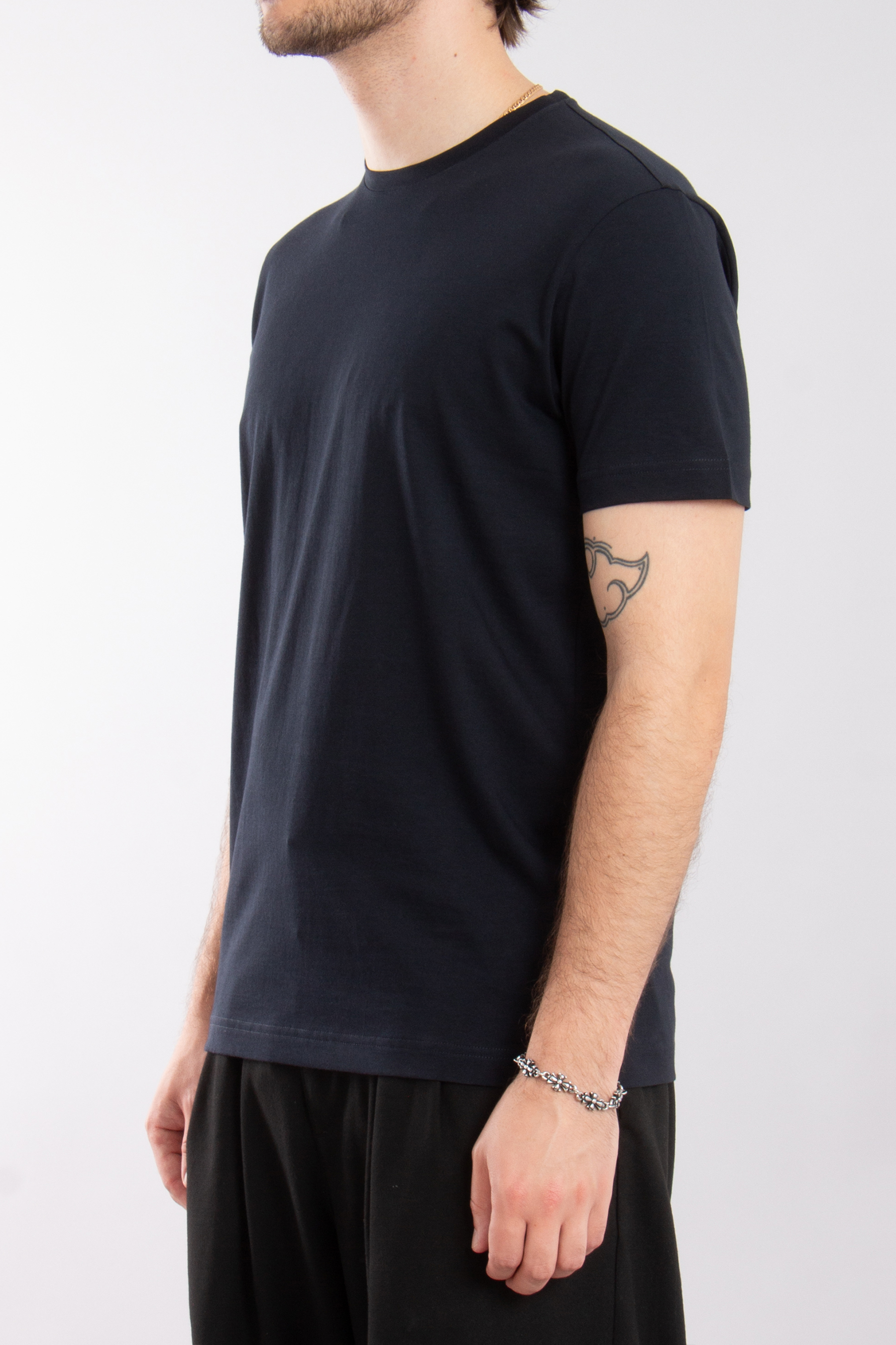 STEFAN BRANDT Regular Fit Urpima Sea Island Cotton Jersey T-Shirt Enno
