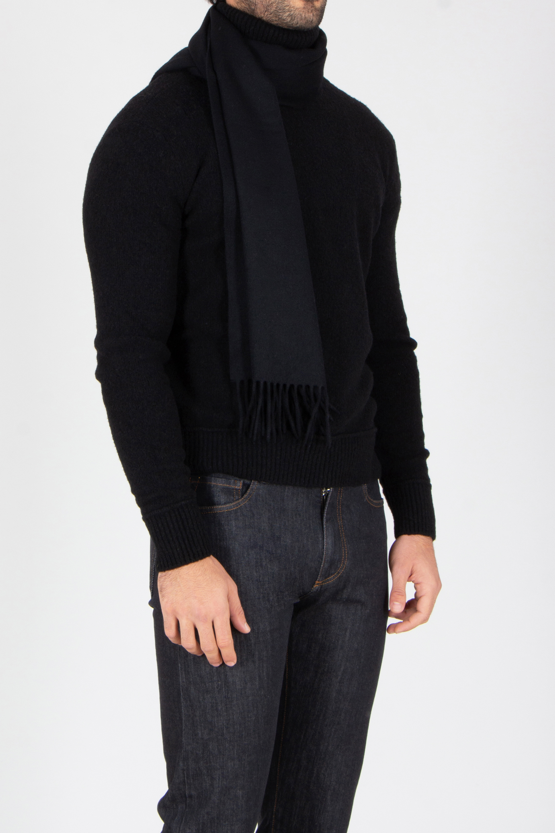 Pulli, Jeanshose, Jacke, Mann, Person