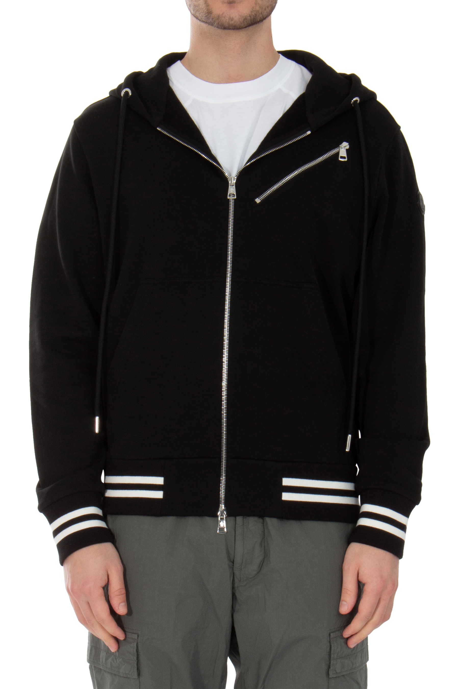 MONCLER Cotton Jersey Sweatjacket