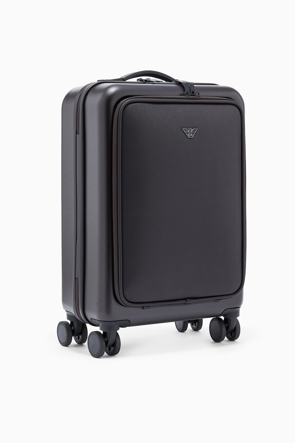 EMOPRIO ARMANI Saffiano Detail Cabin Suitcase 