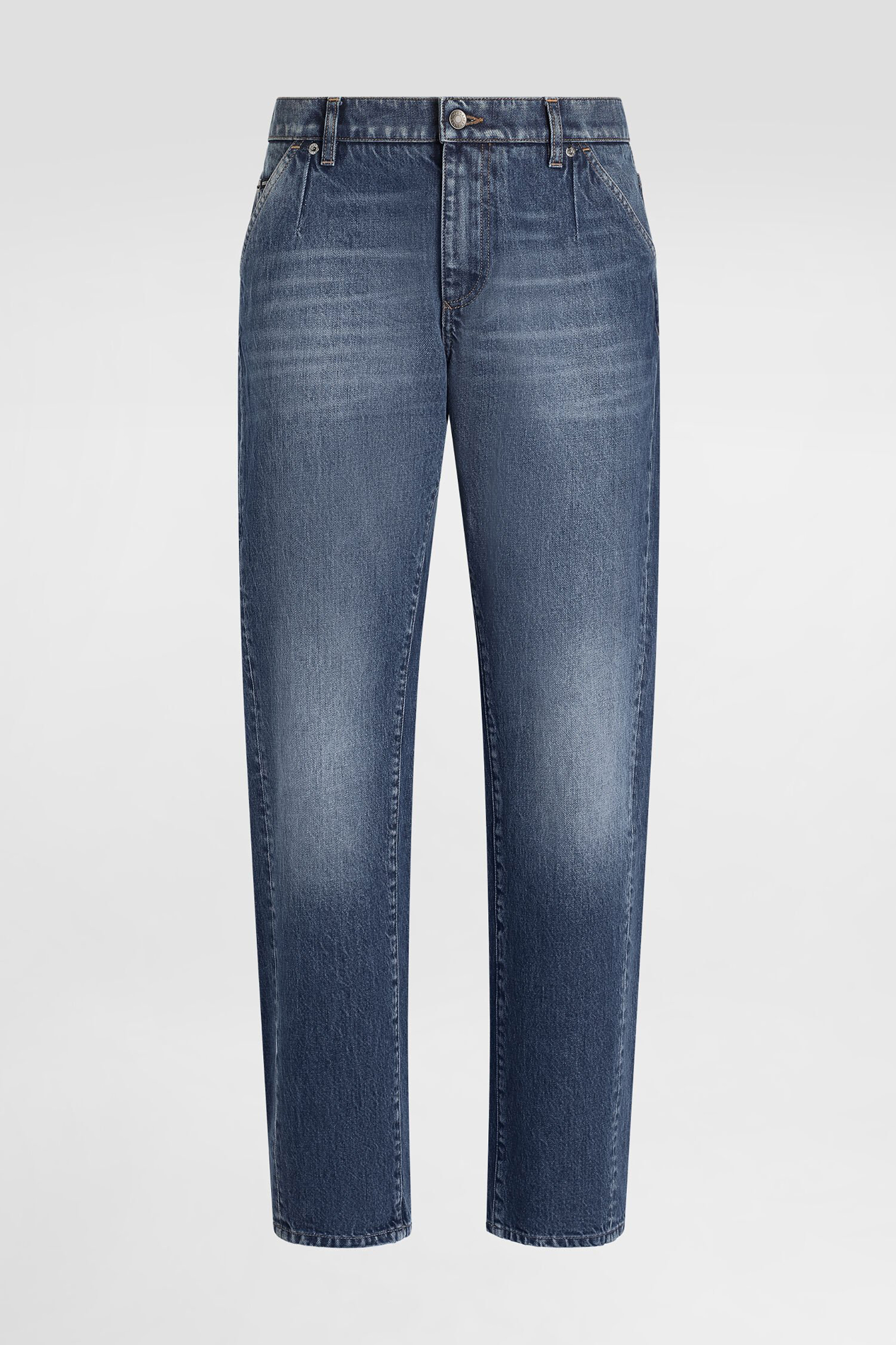 DOLCE & GABBANA Classic Fit Cotton Denim Jeans Bekleidung, Jeans, Hosen