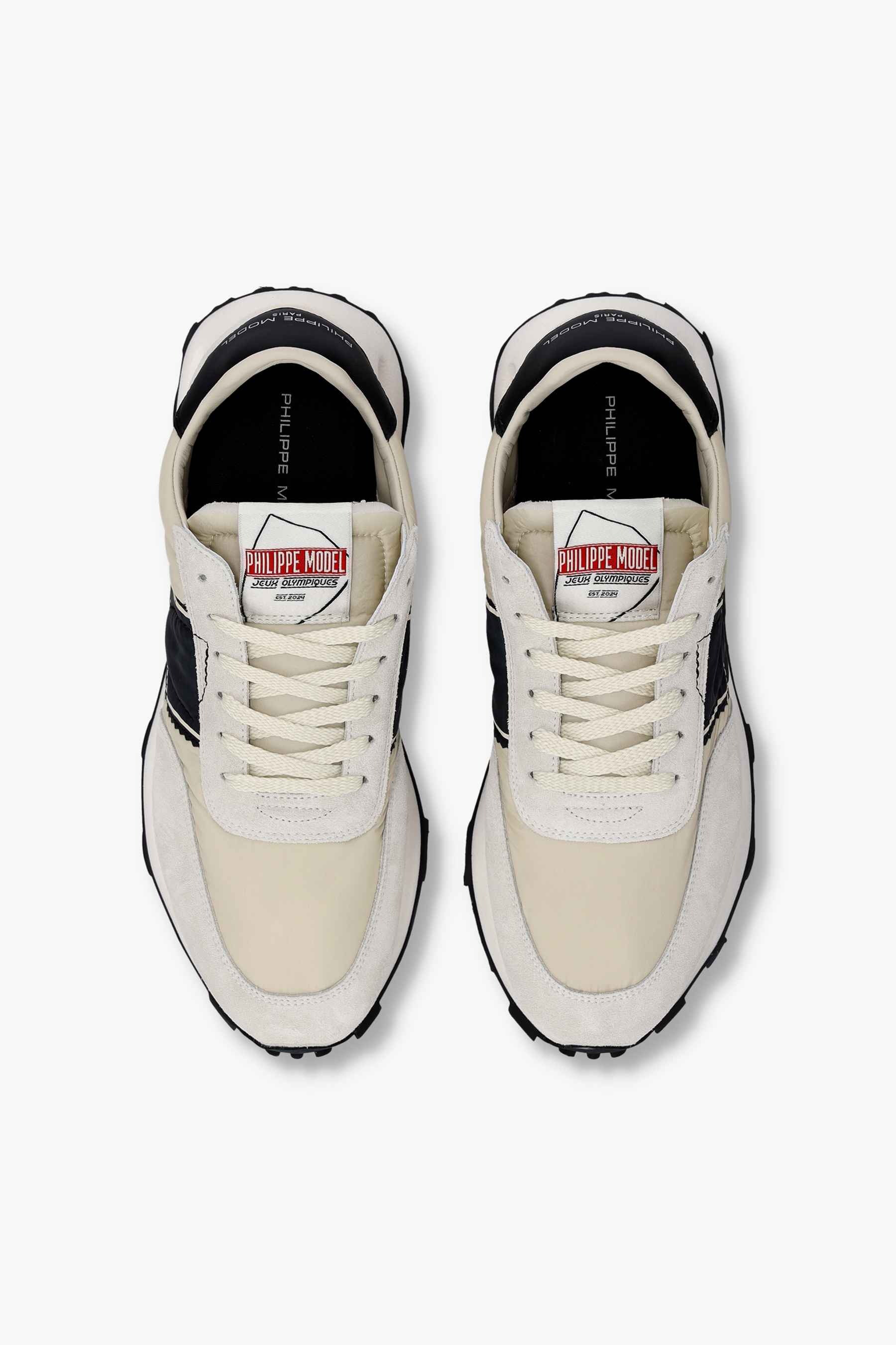 PHILIPPE MODEL Technical Fabric & Suede Sneakers Tour Low Bekleidung, Schuhwerk, Schuh, Sneaker