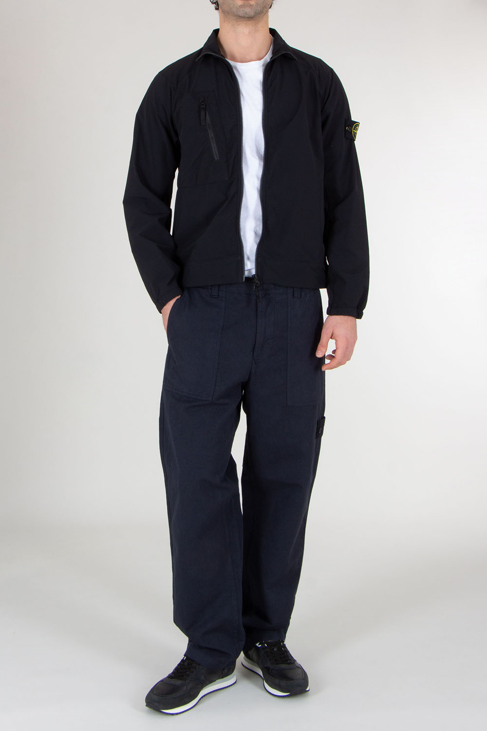 STONE ISLAND Regular Fit Nylon Stretch Overshirt