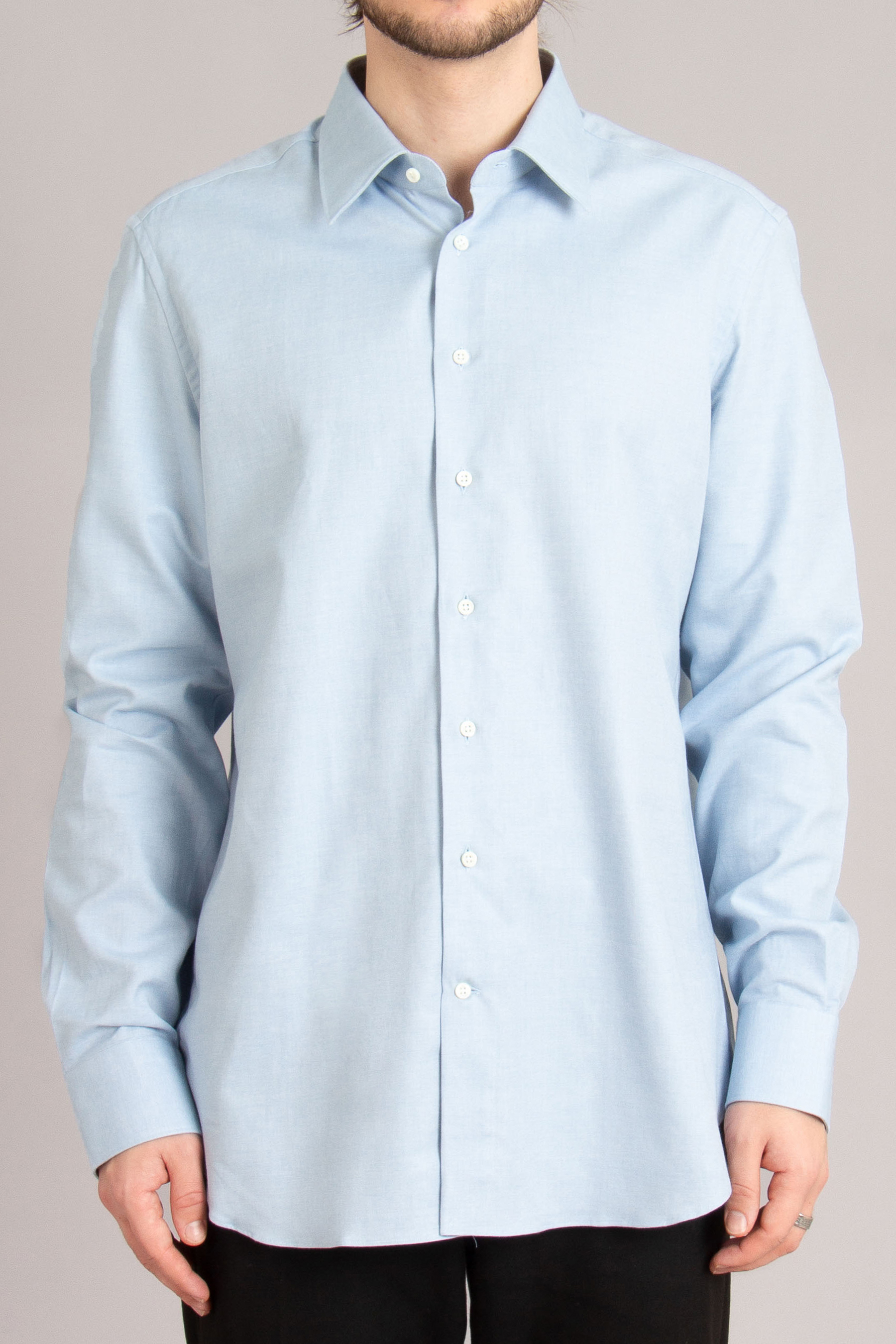 EMANUELE MAFFEIS Regular Fit Cotton Shirt