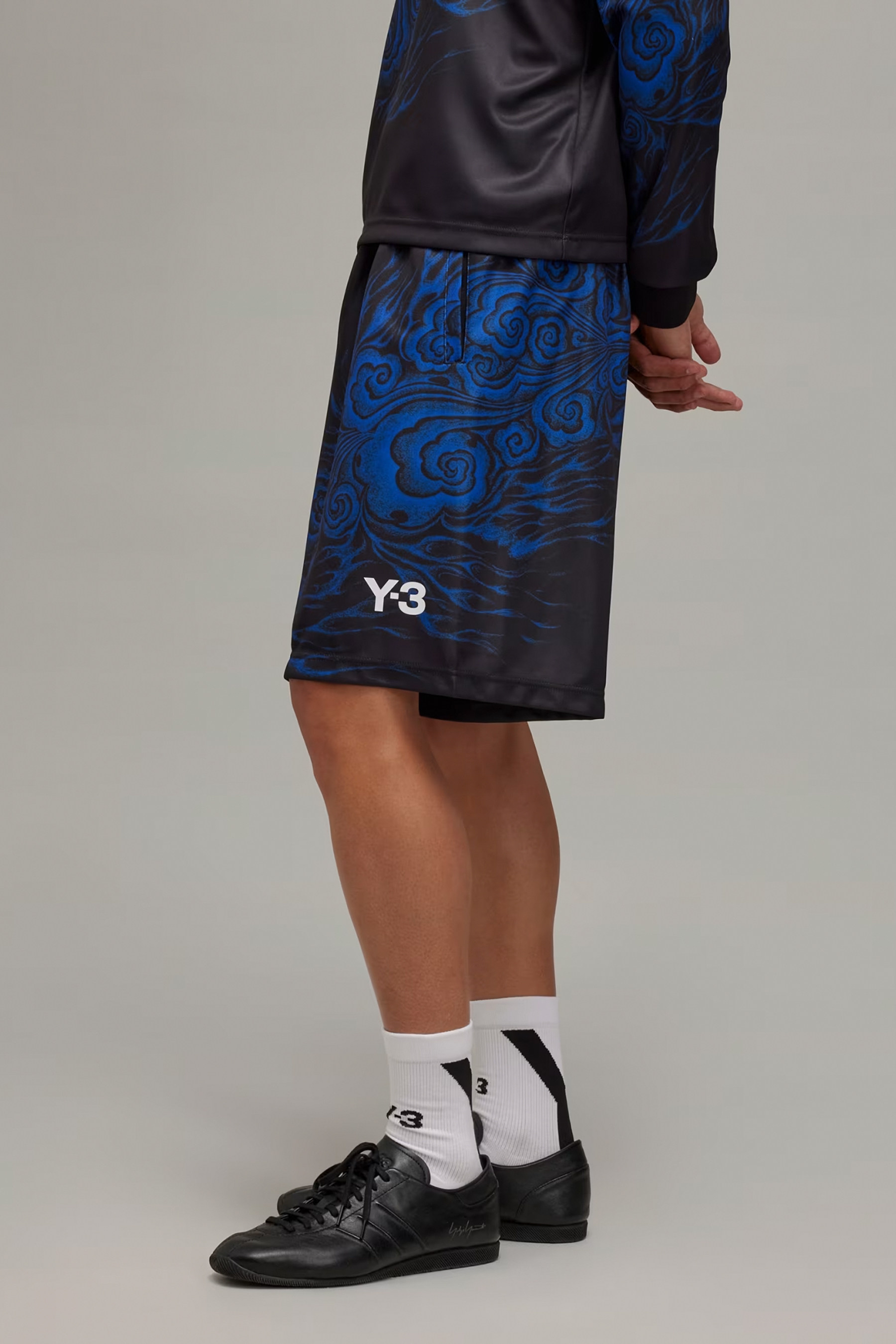 Y-3 X JFA Recycled Polyester Graphic Shorts Y-3 X JFA Recycled Polyester Graphic Shorts