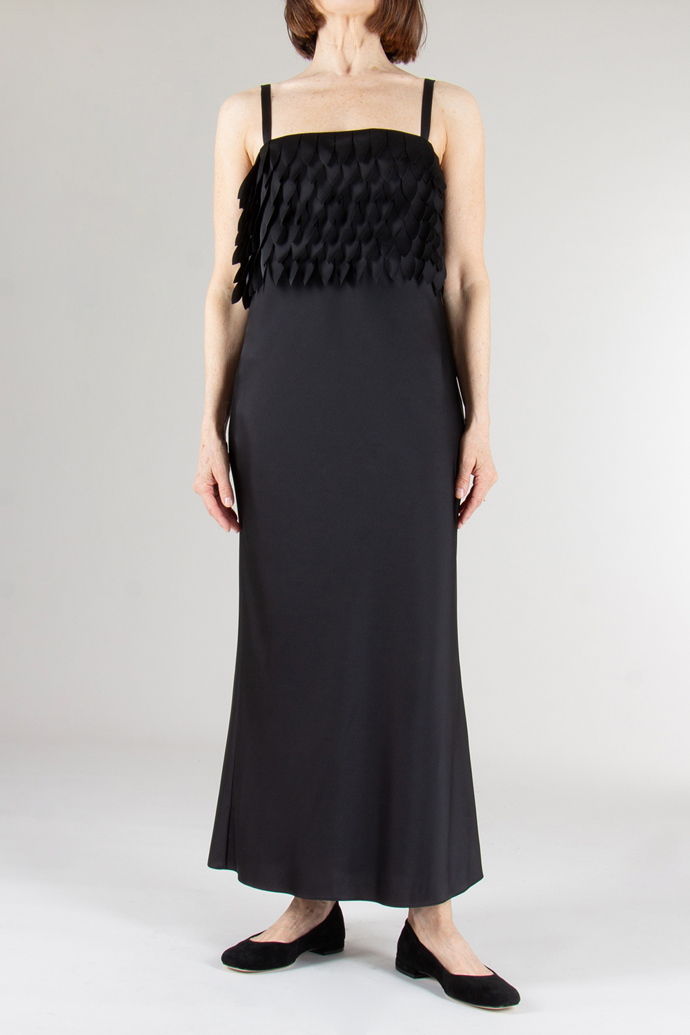 BOSS Fringe Panel Slip Dress Dalaser