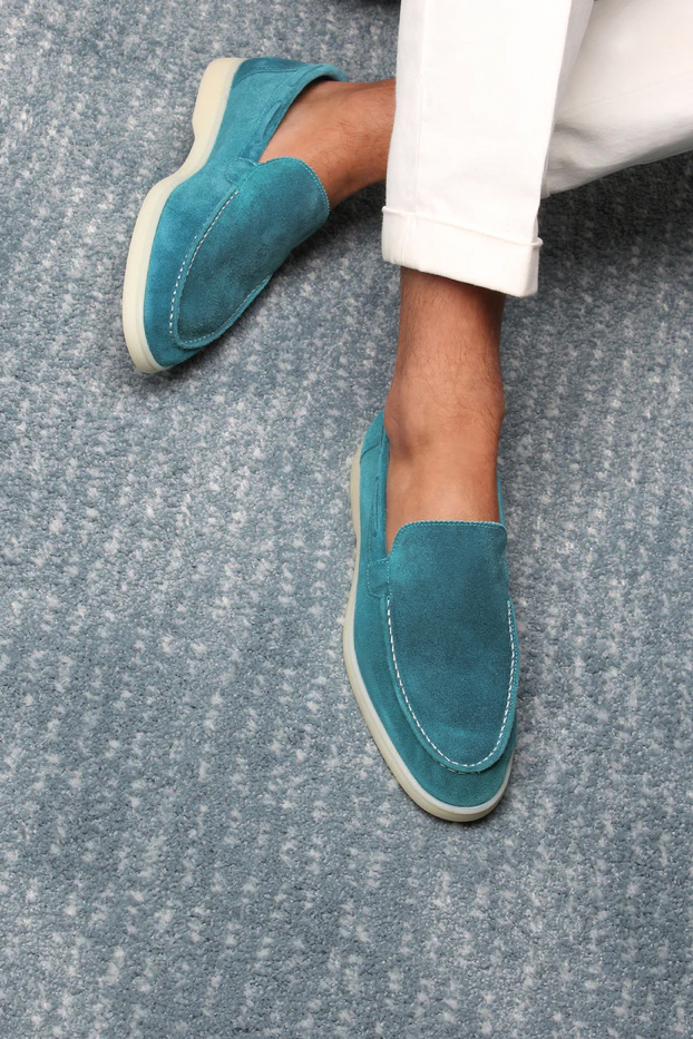 AURÉLIEN Softey Suede Yacht Loafers 2.0