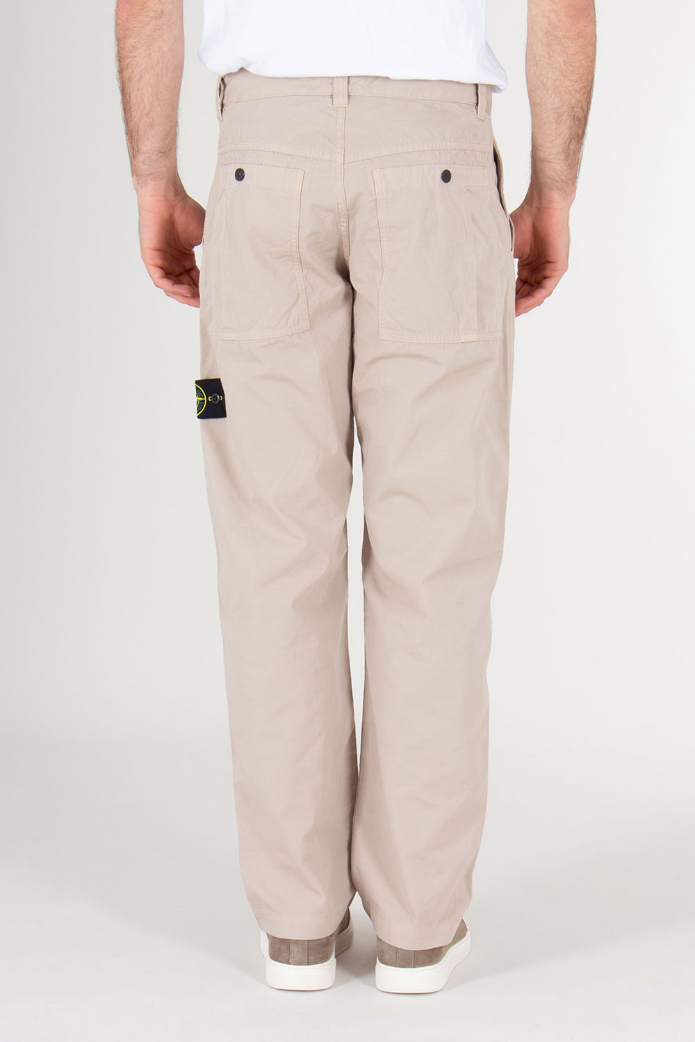 STONE ISLAND Regular Fit Cotton Chinos