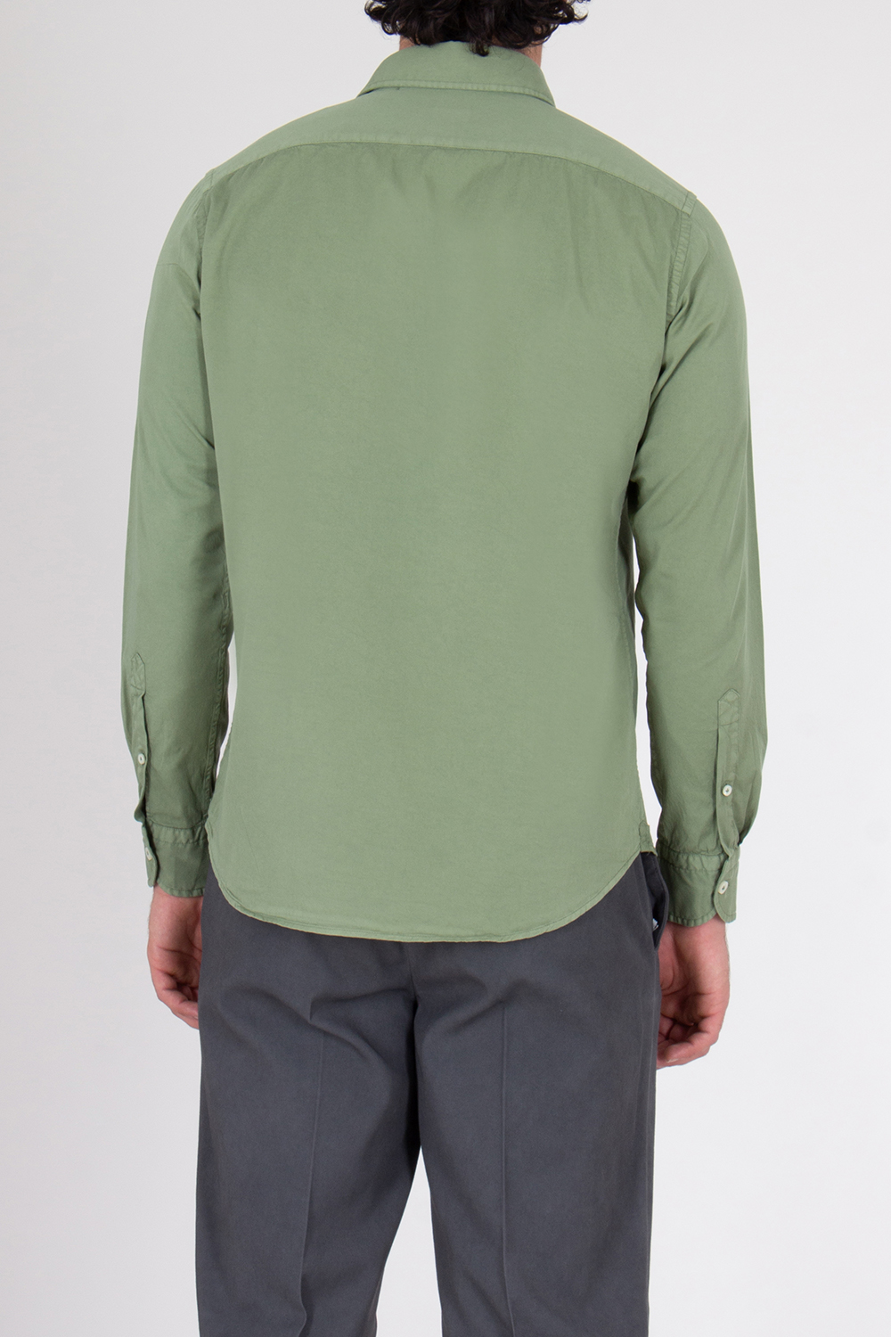 SONRISA Regular Fit Shark Collar Cotton Shirt