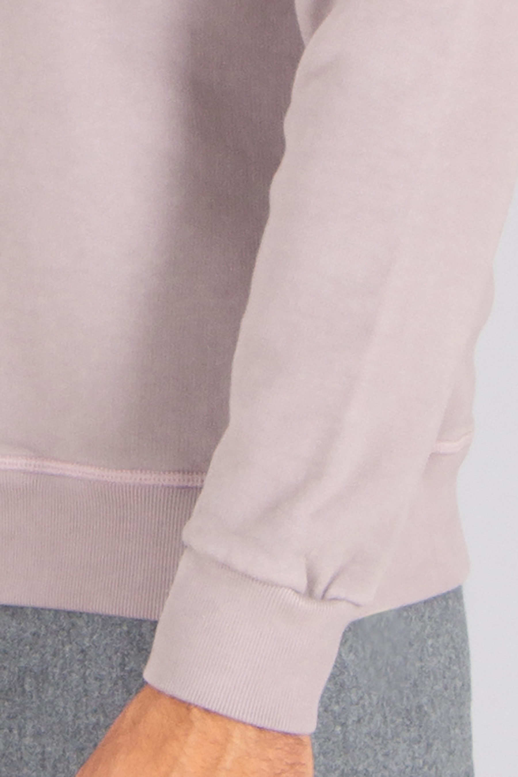 BOWERY NYC Regular Fit Brushed Cotton French Terry Crew Neck Sweatshirt Langarm, Hosen, Erwachsener, Mann, Person