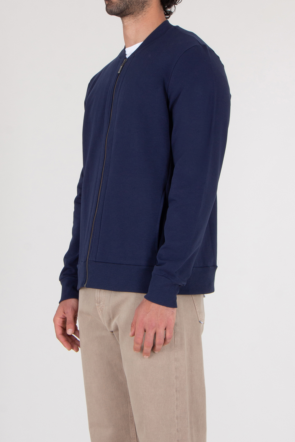 HANRO Organic Cotton Stretch Sweat Jacket