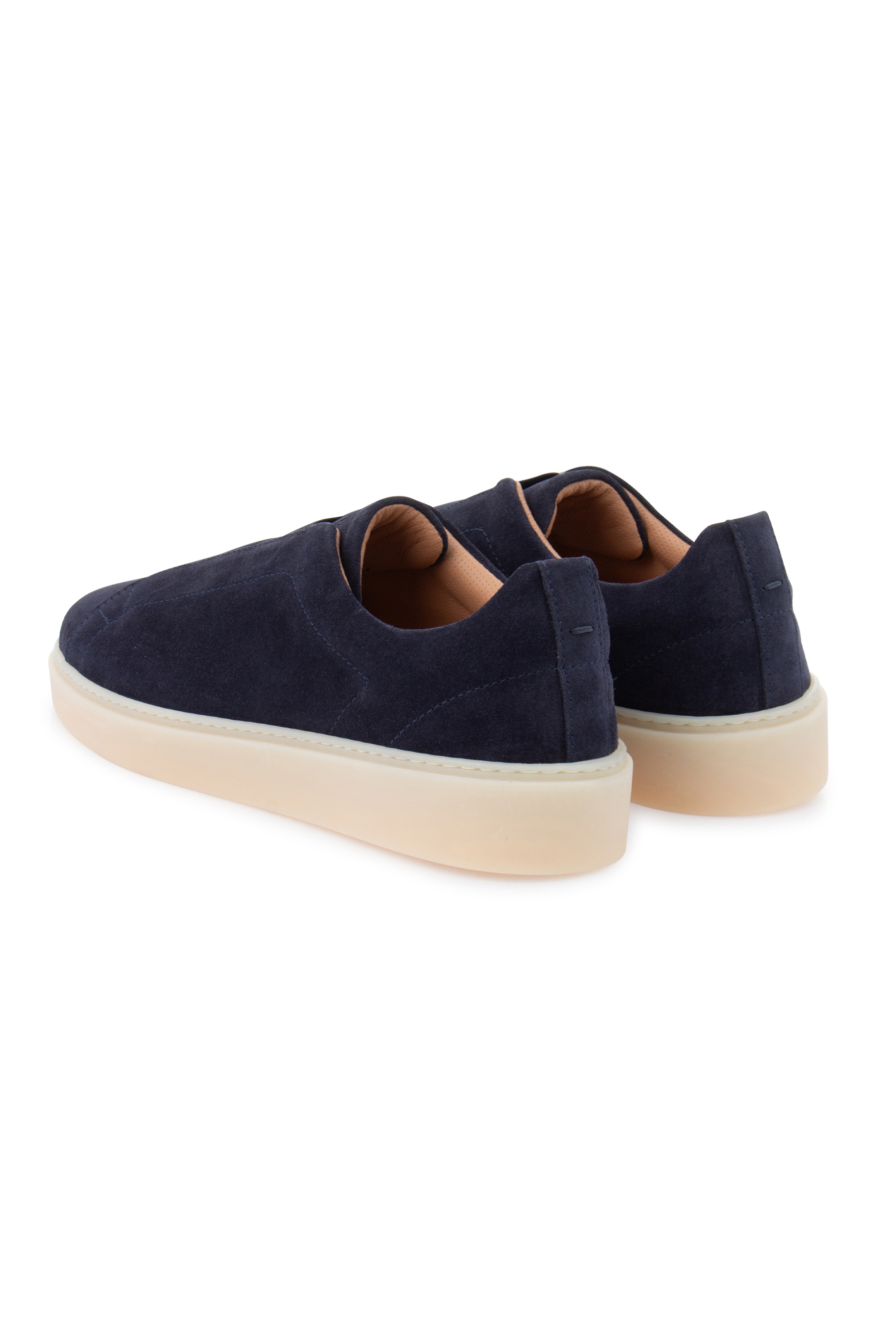 FABIANO RICCI Suede Slip On Sneakers FABIANO RICCI Suede Slip On Sneakers