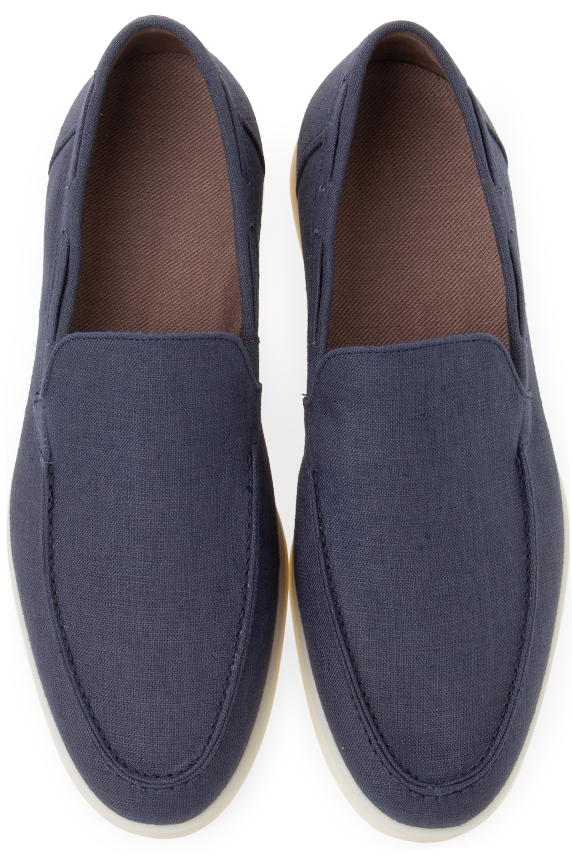 AURÉLIEN Linen Yacht Loafers AURÉLIEN Linen Yacht Loafers