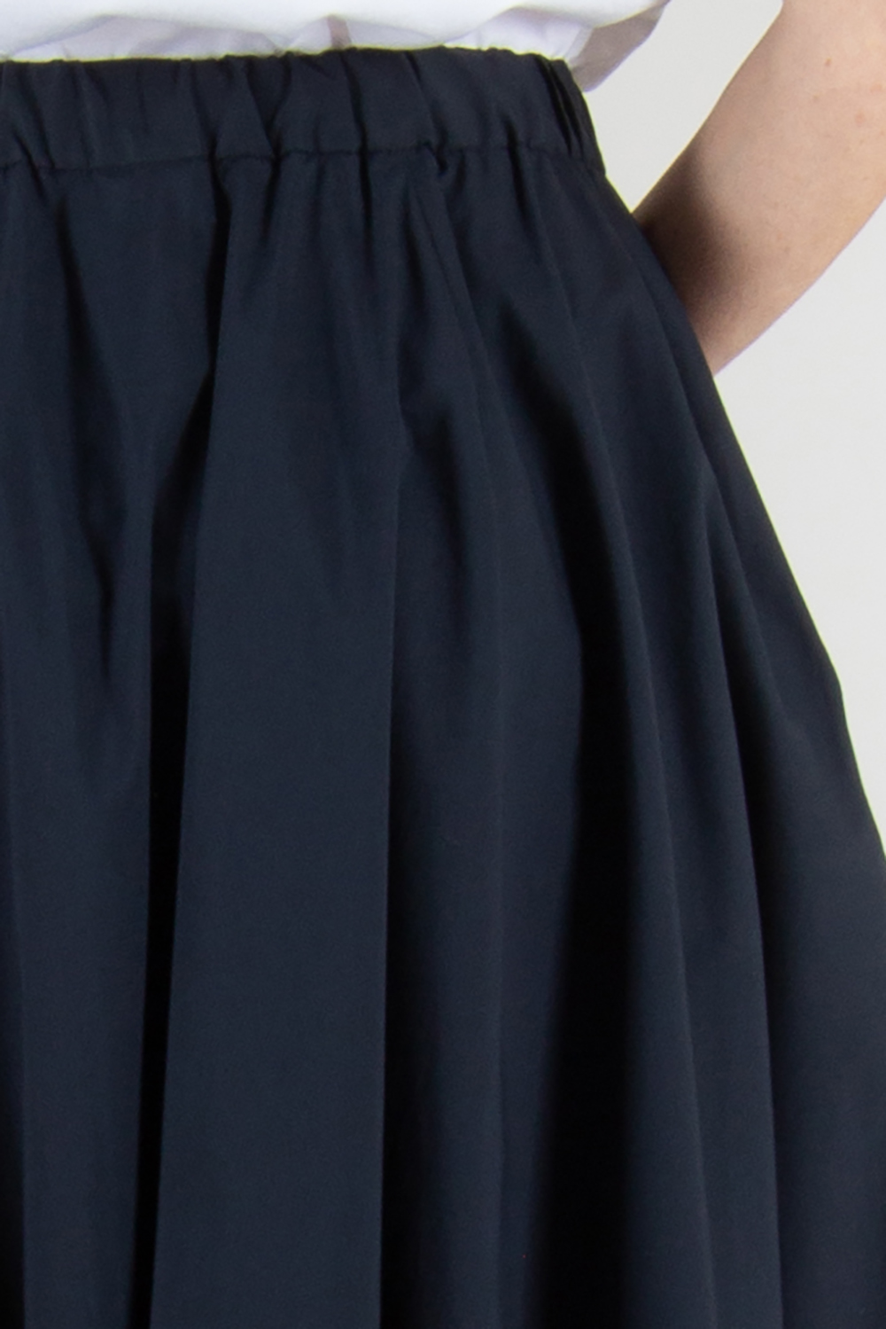 ASPESI Long Gathered Skirt