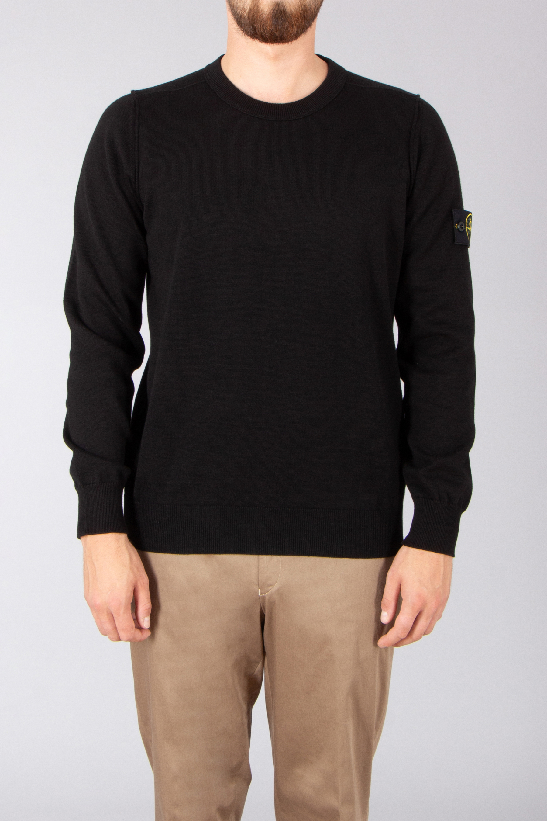 STONE ISLAND Soft Organic Cotton Sweater