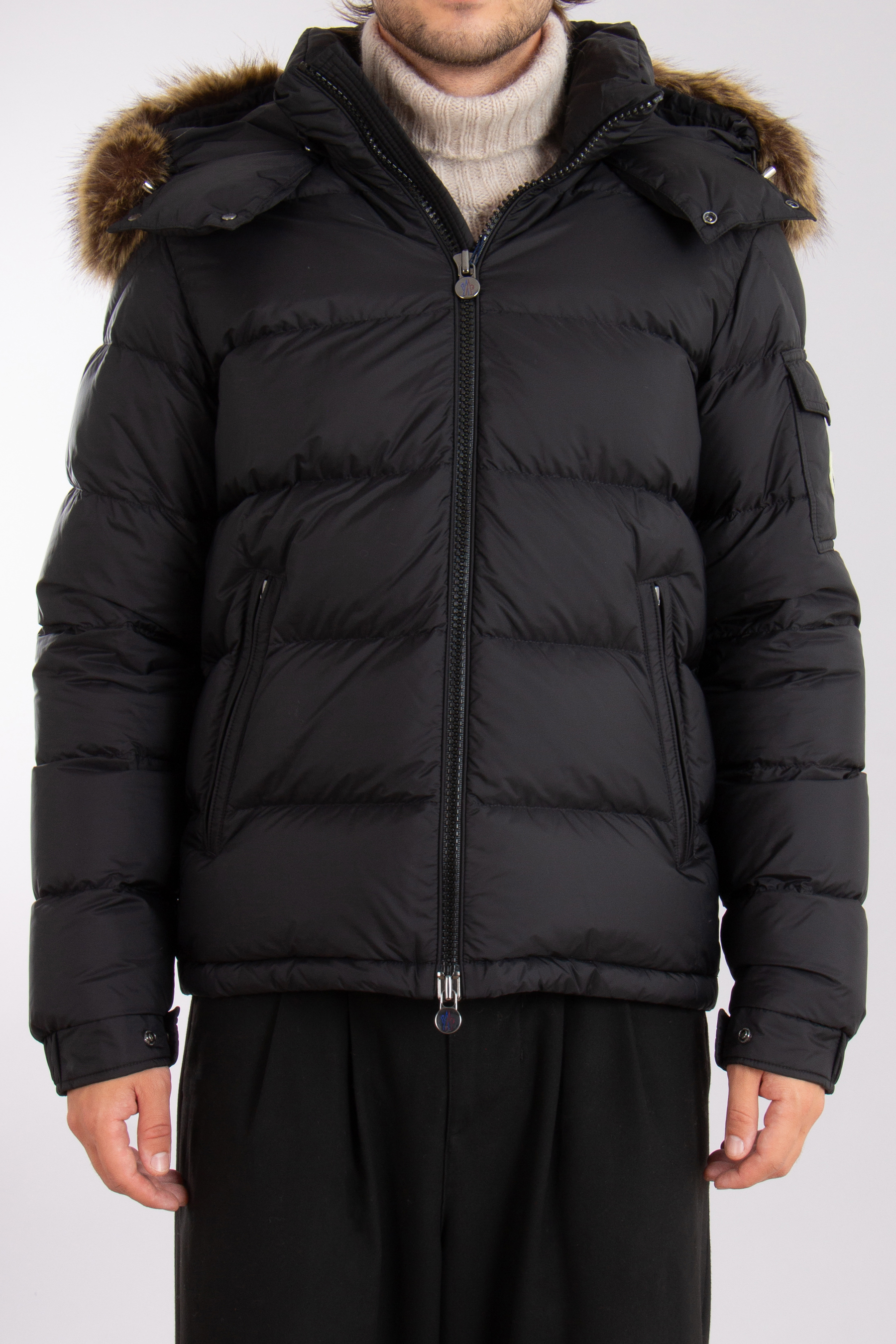 MONCLER Mayaf Regular Fit Rainwear Down Jacket