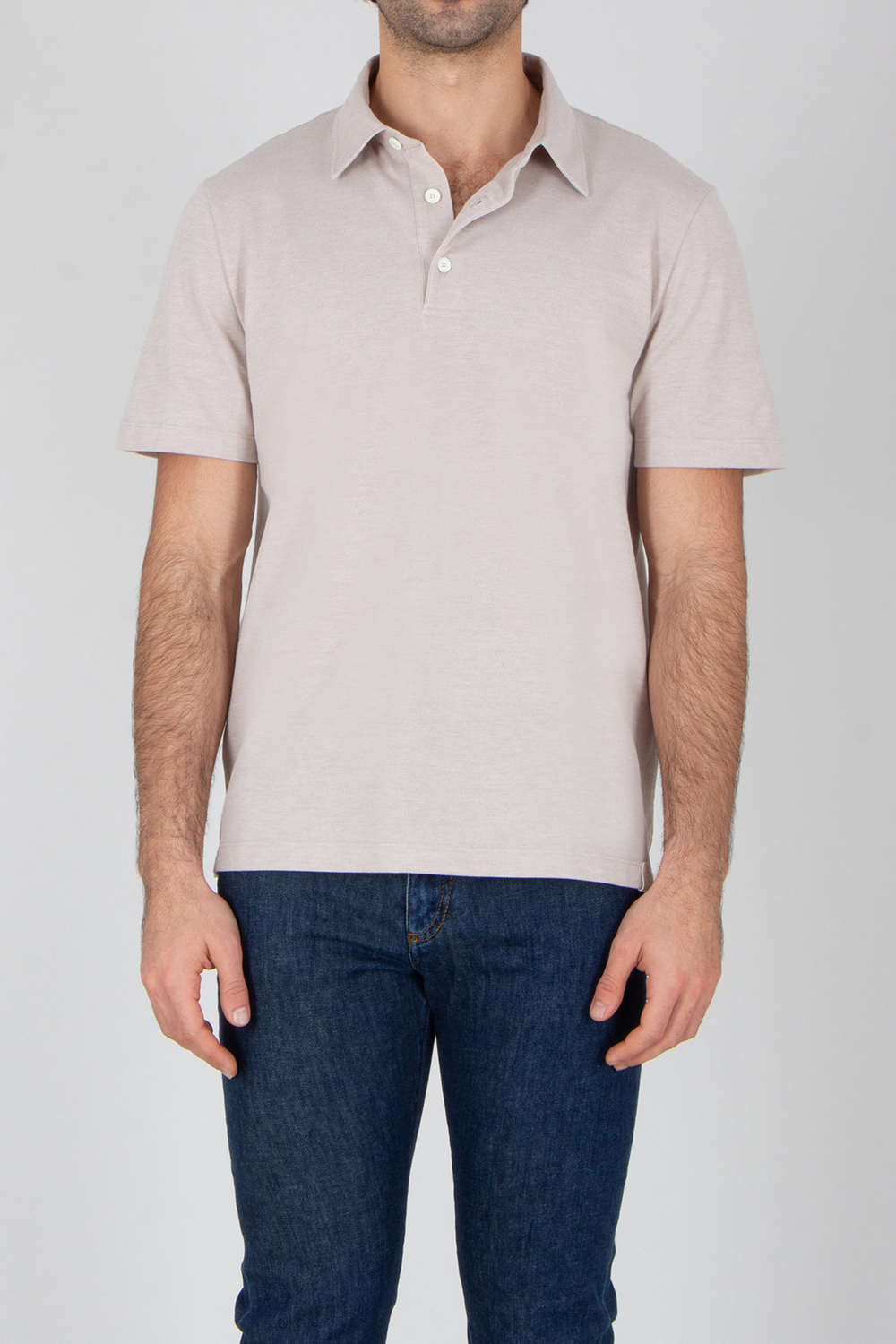 T-shirt, Hemd, Jeanshose, Mann, Person