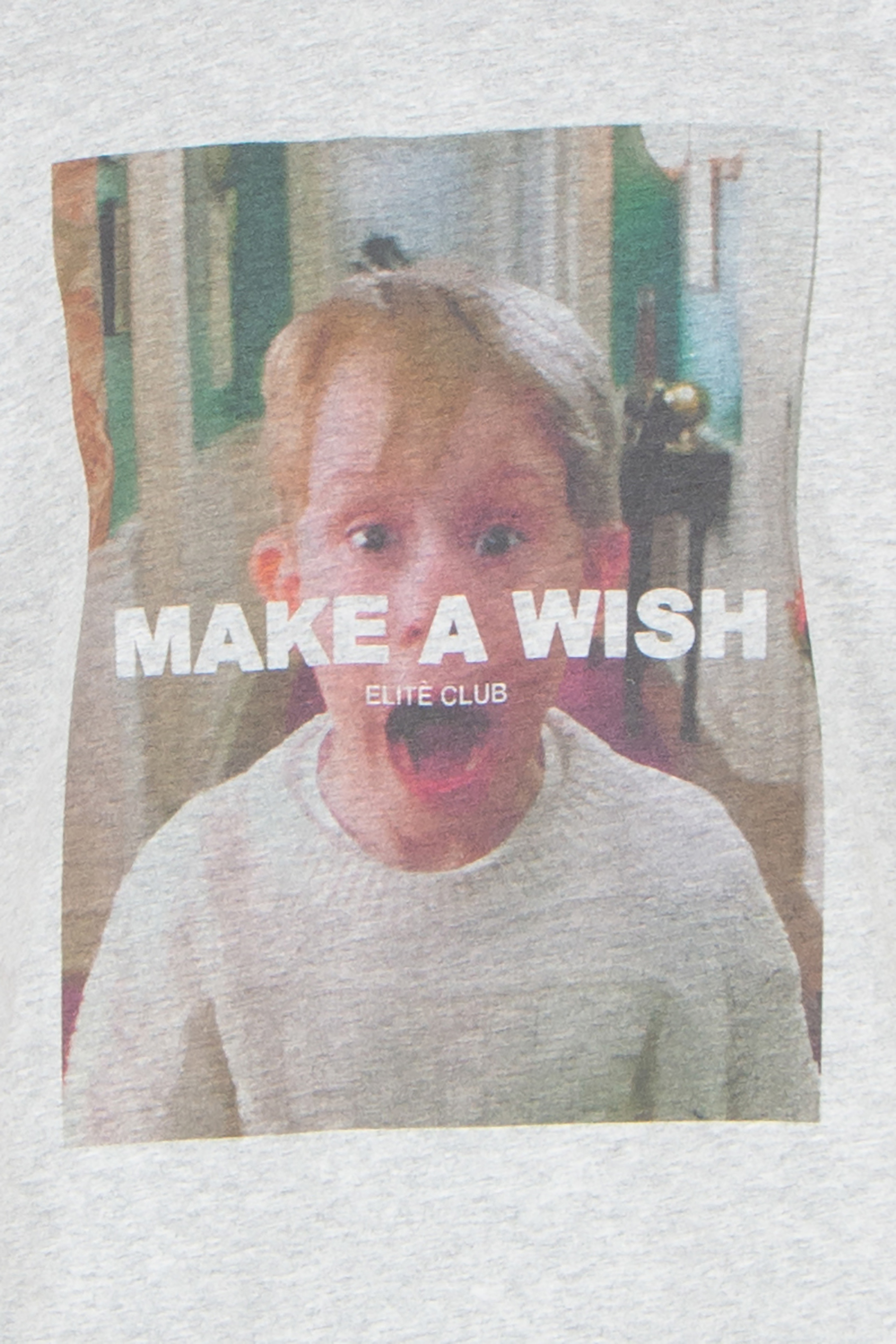 ELITÈ Regular Fit Wish Print Cotton Jersey T-Shirt Person, Photographie, Portrait, T-shirt, Zähne