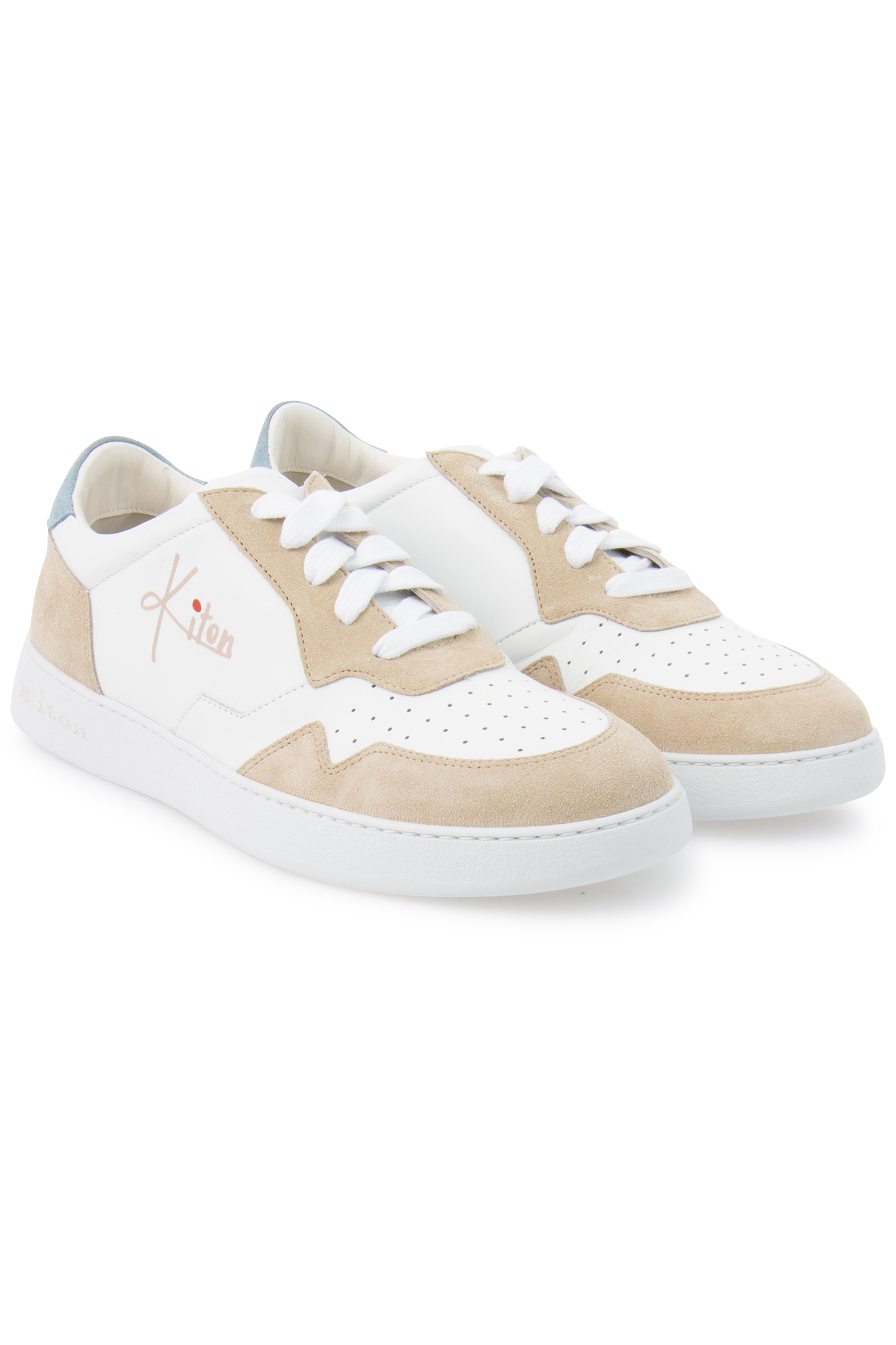 KITON Leather & Suede Sneakers