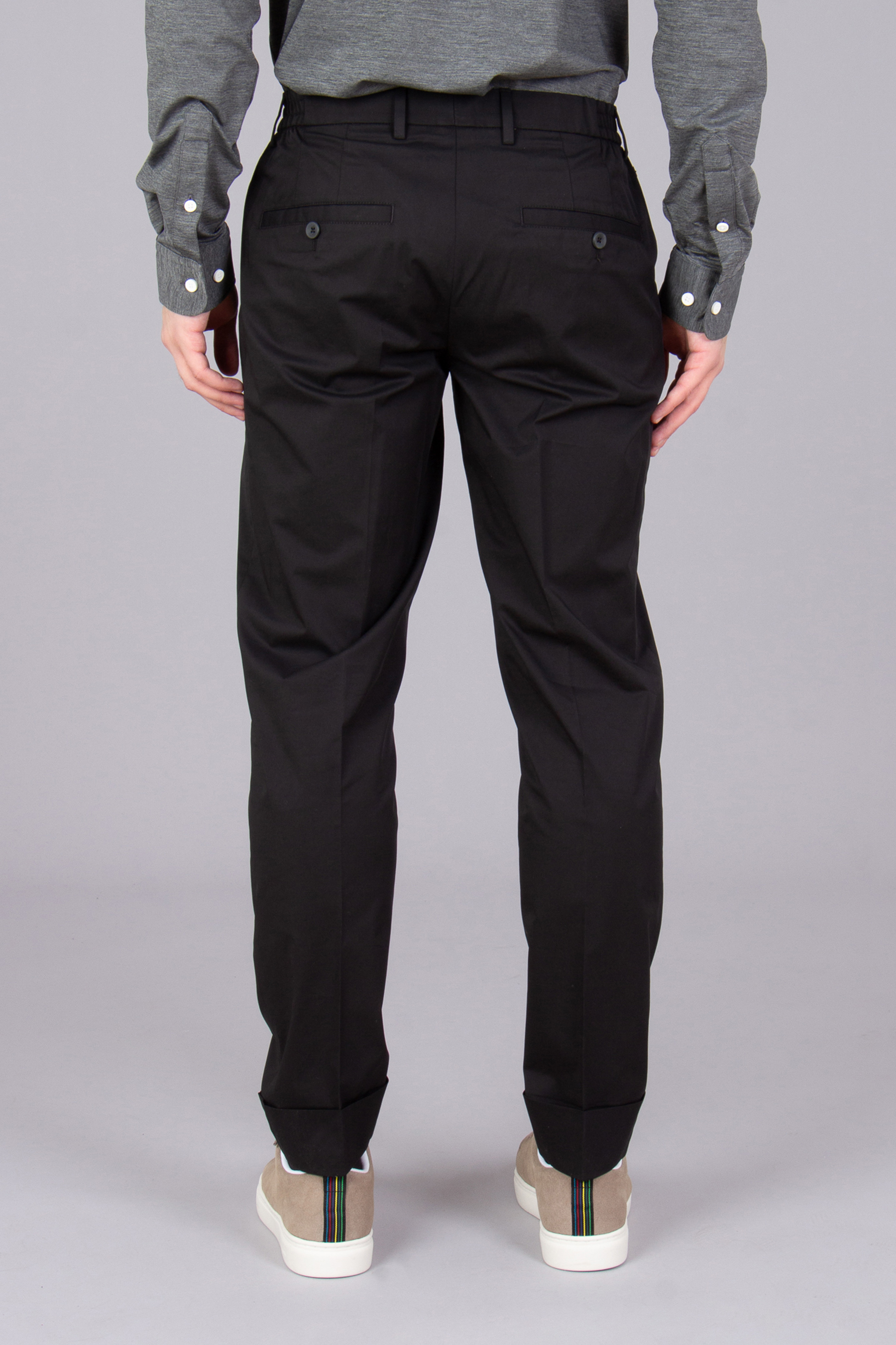 GTA Comfort Fit Stretch Cotton-Nylon Blend Pleated Pants Dennis GTA Comfort Fit Stretch Cotton-Nylon Blend Pleated Pants Dennis