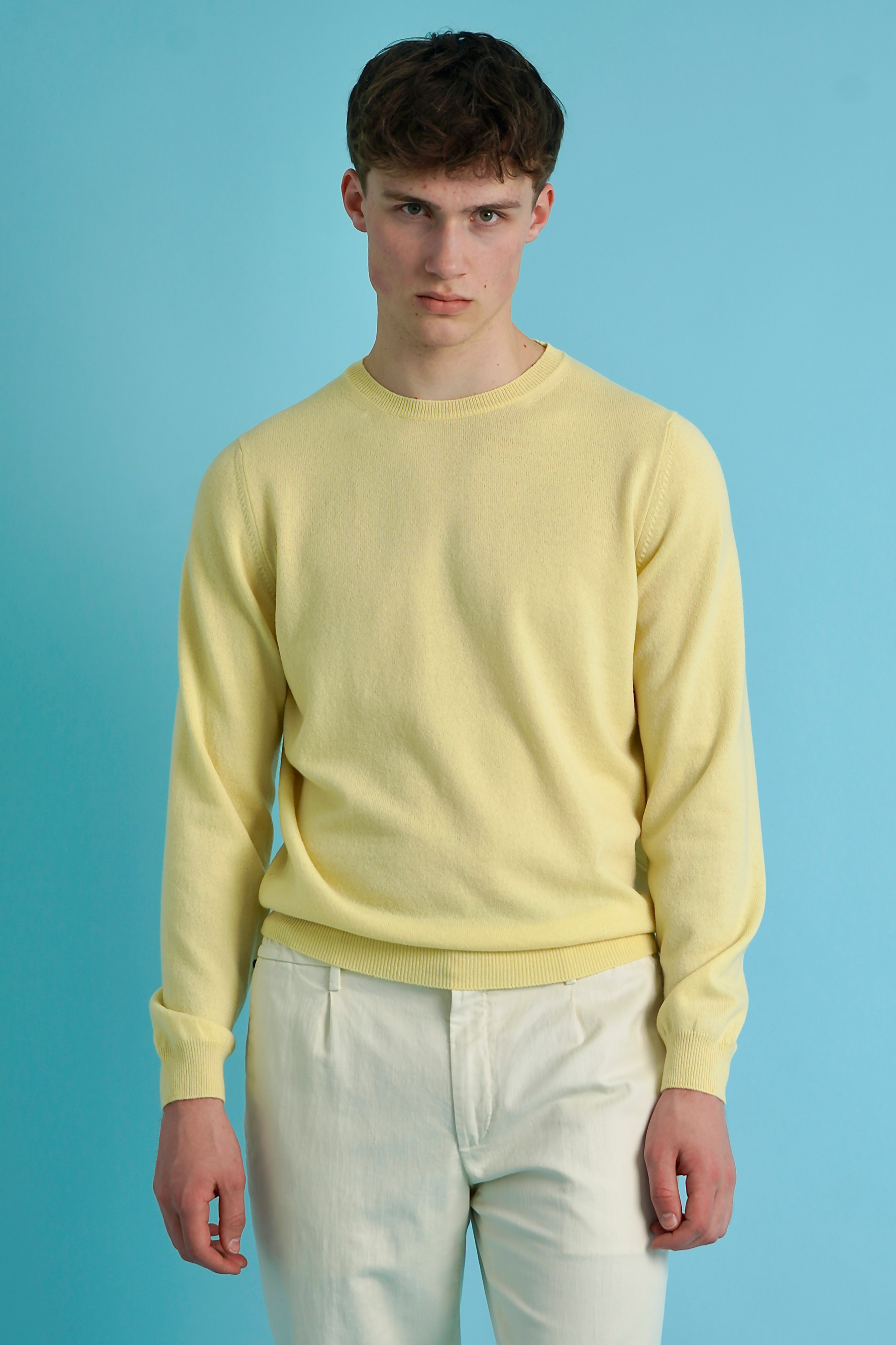 AIDA BARNI Cashmere Crew Neck Sweater