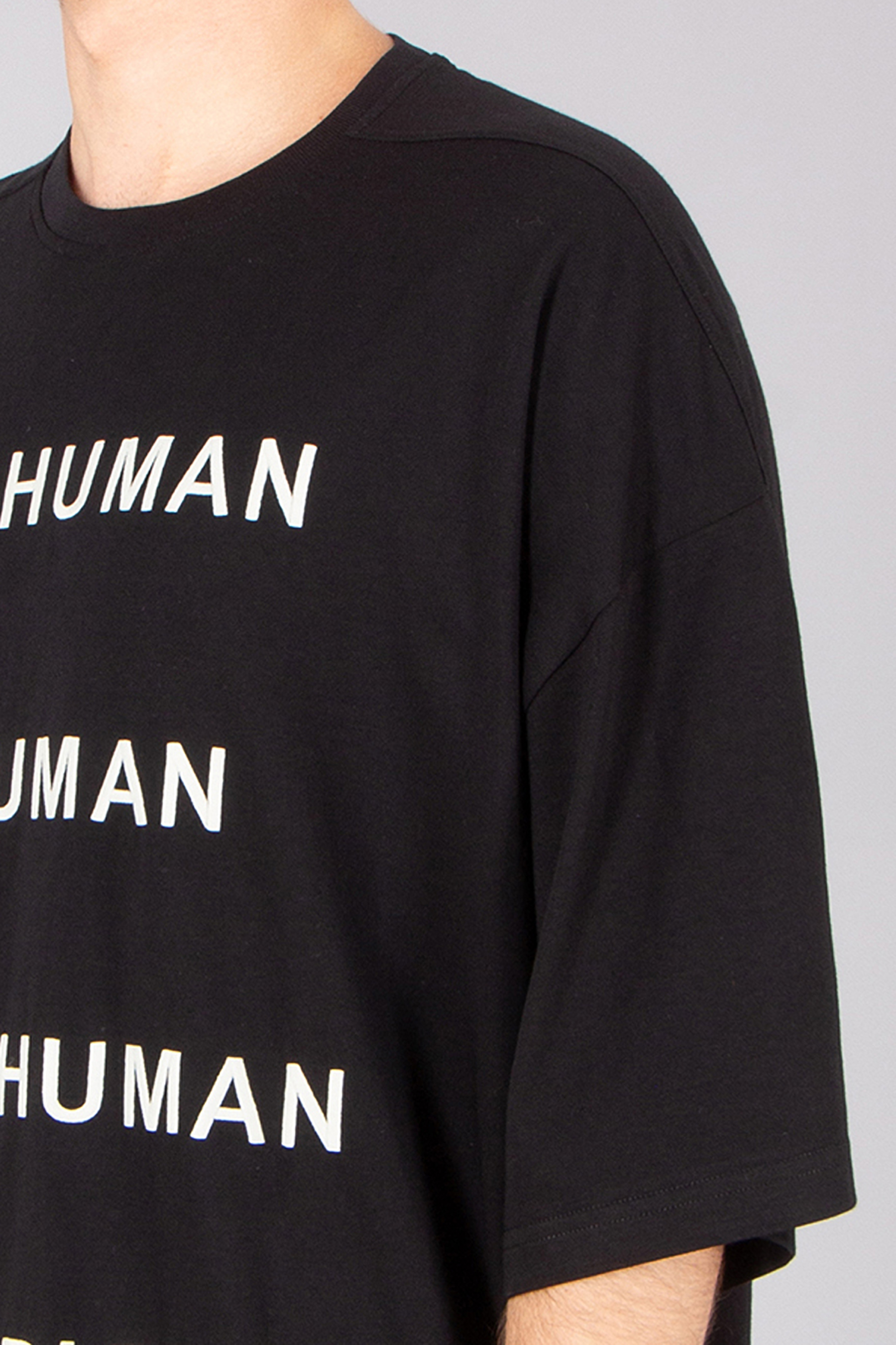 RICK OWENS DRKSHDW X Champion Jumbo Oversized Embroidered Organic Cotton Jersey Tommy T T-Shirt RICK OWENS DRKSHDW X Champion Jumbo Oversized Embroidered Organic Cotton Jersey Tommy T T-Shirt