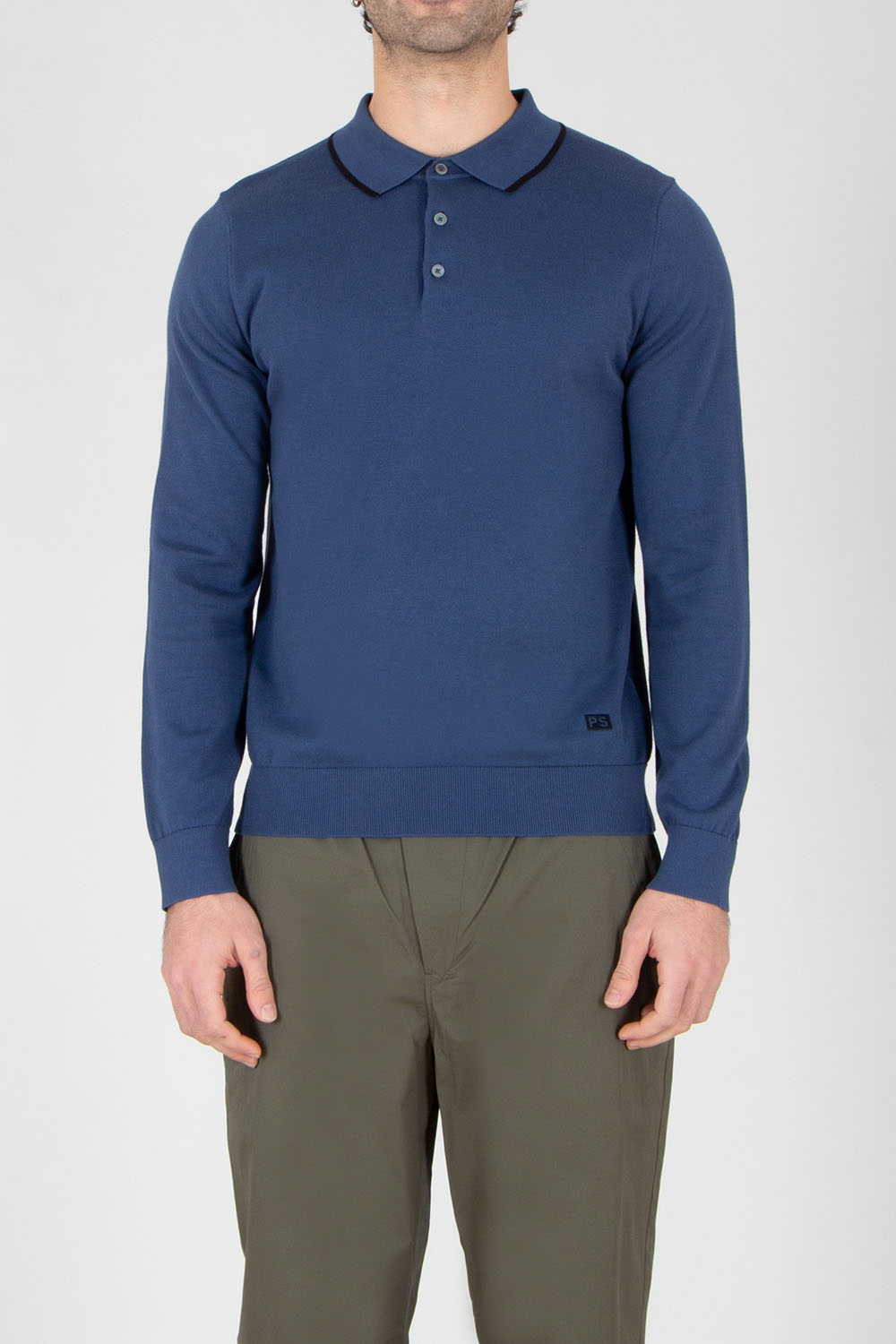 PAUL SMITH Regular Fit Organic Cotton Knit Polo