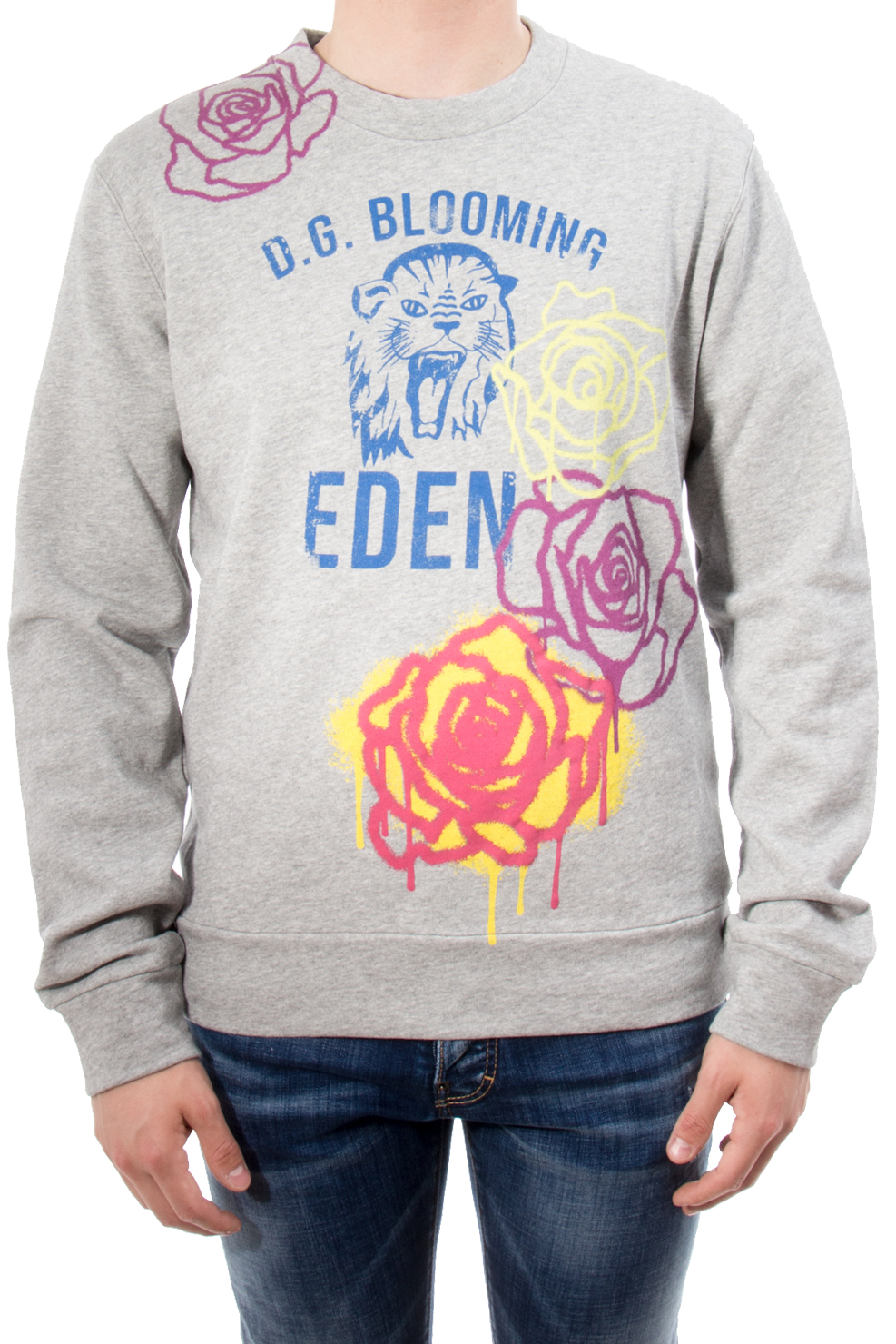 DOLCE & GABBANA PRINTED SWEATER