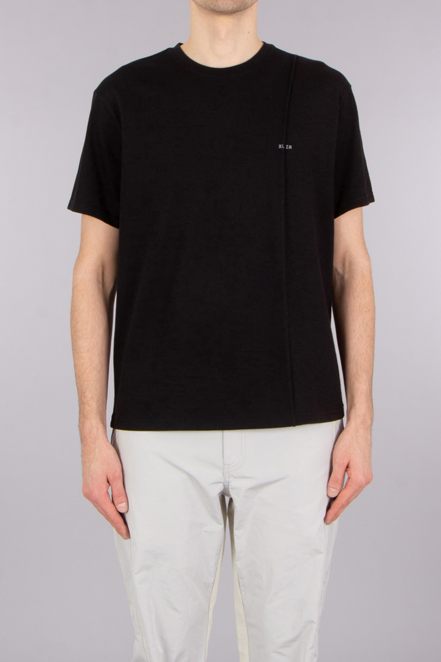 XLIM Regular Fit Cut-Out Cotton Blend Jersey T-Shirt