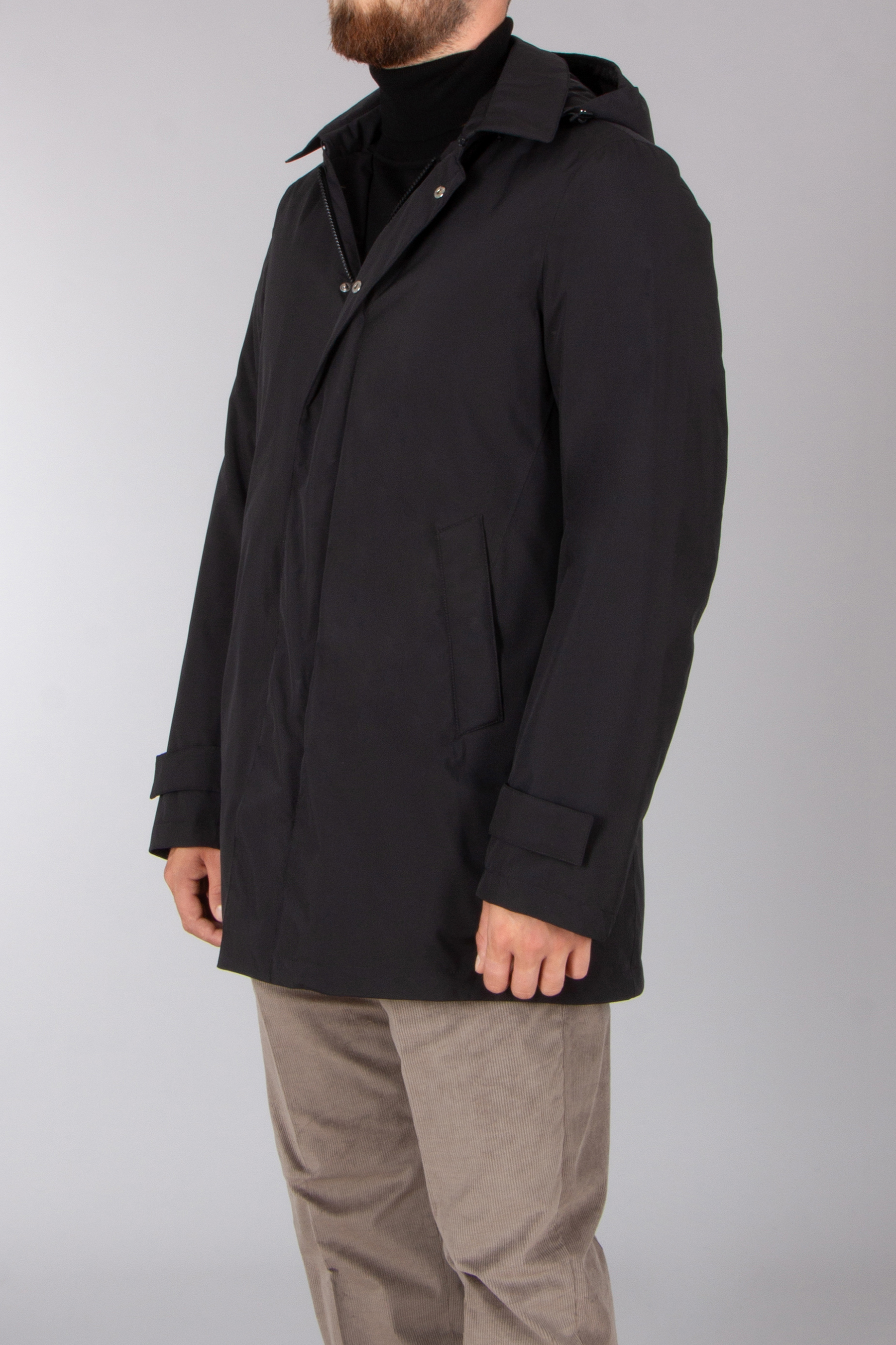 HERNO Regular Fit Pro Meteo Down Coat Bekleidung, Mantel, Langarm, Jacke