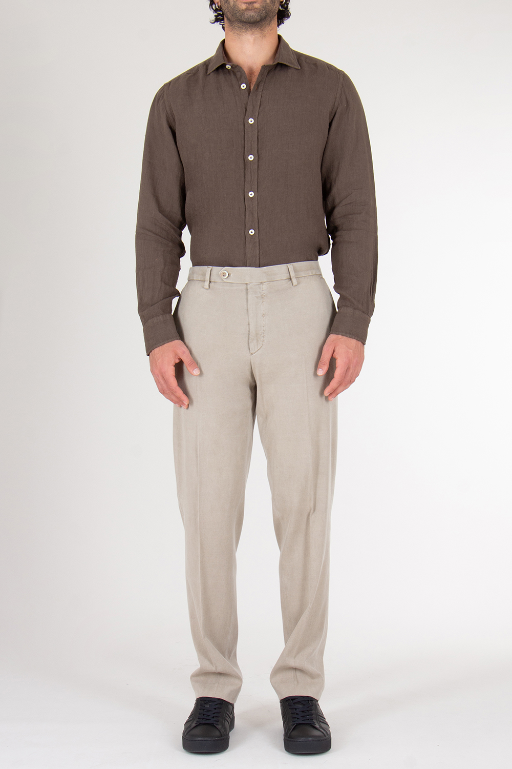 GTA Slim Fit Worn Effect Trousers Daniel