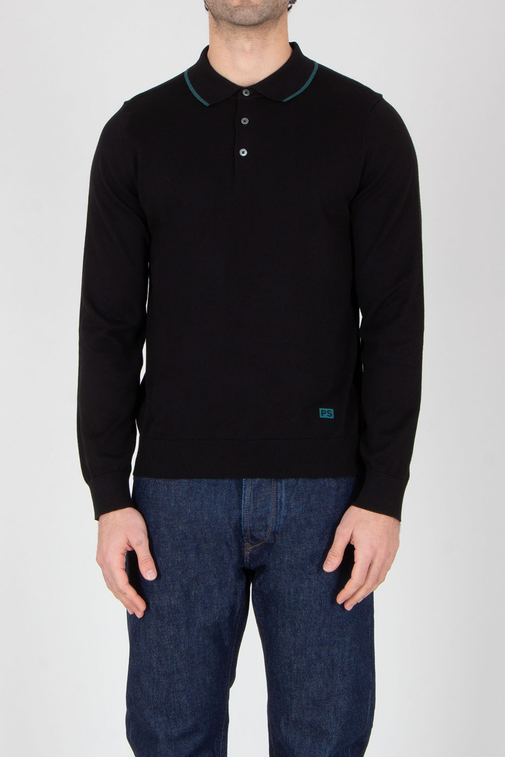PAUL SMITH Regular Fit Organic Cotton Knit Polo