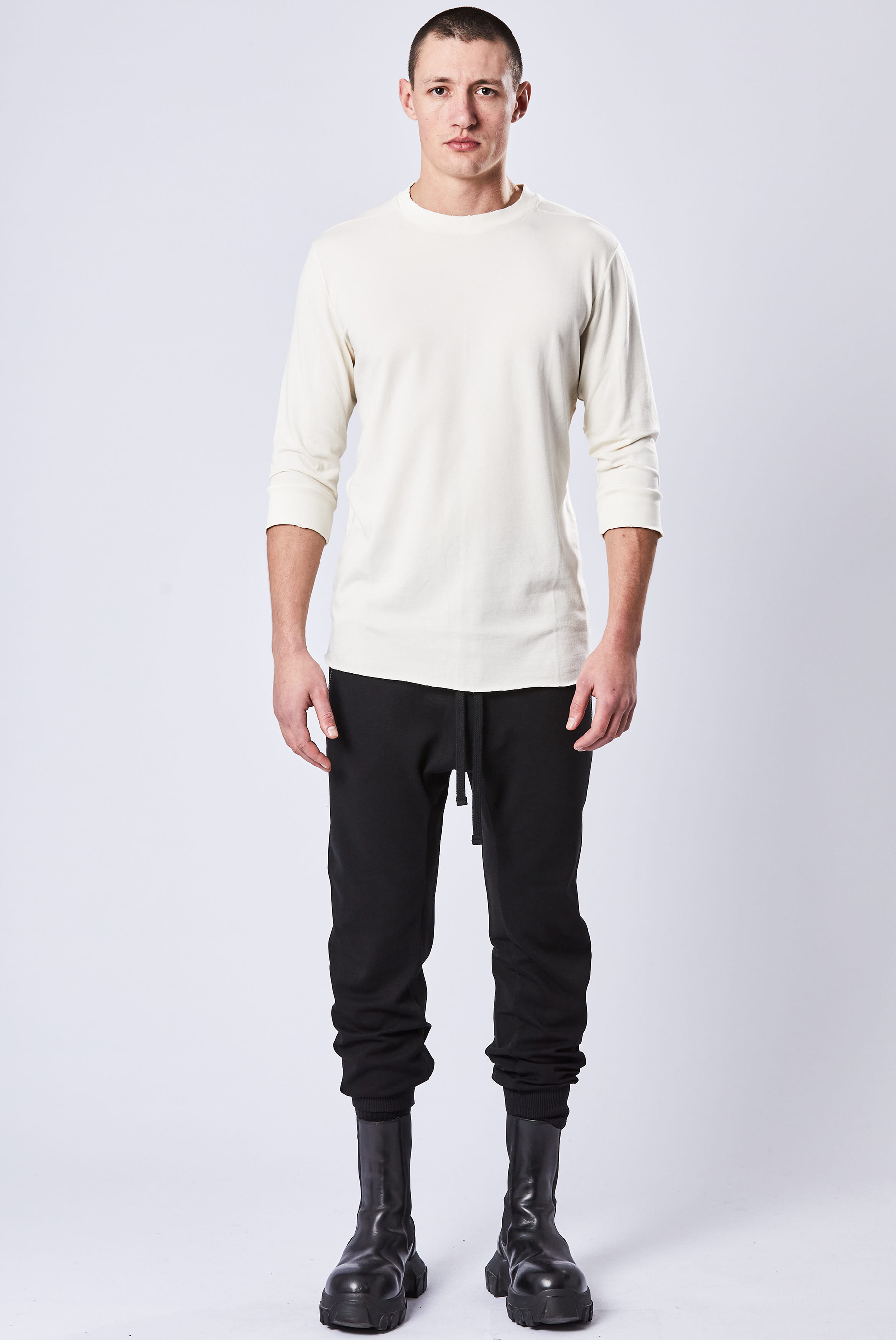 THOM KROM Half Sleeve Cotton Modal Jersey T-Shirt THOM KROM Half Sleeve Cotton Modal Jersey T-Shirt