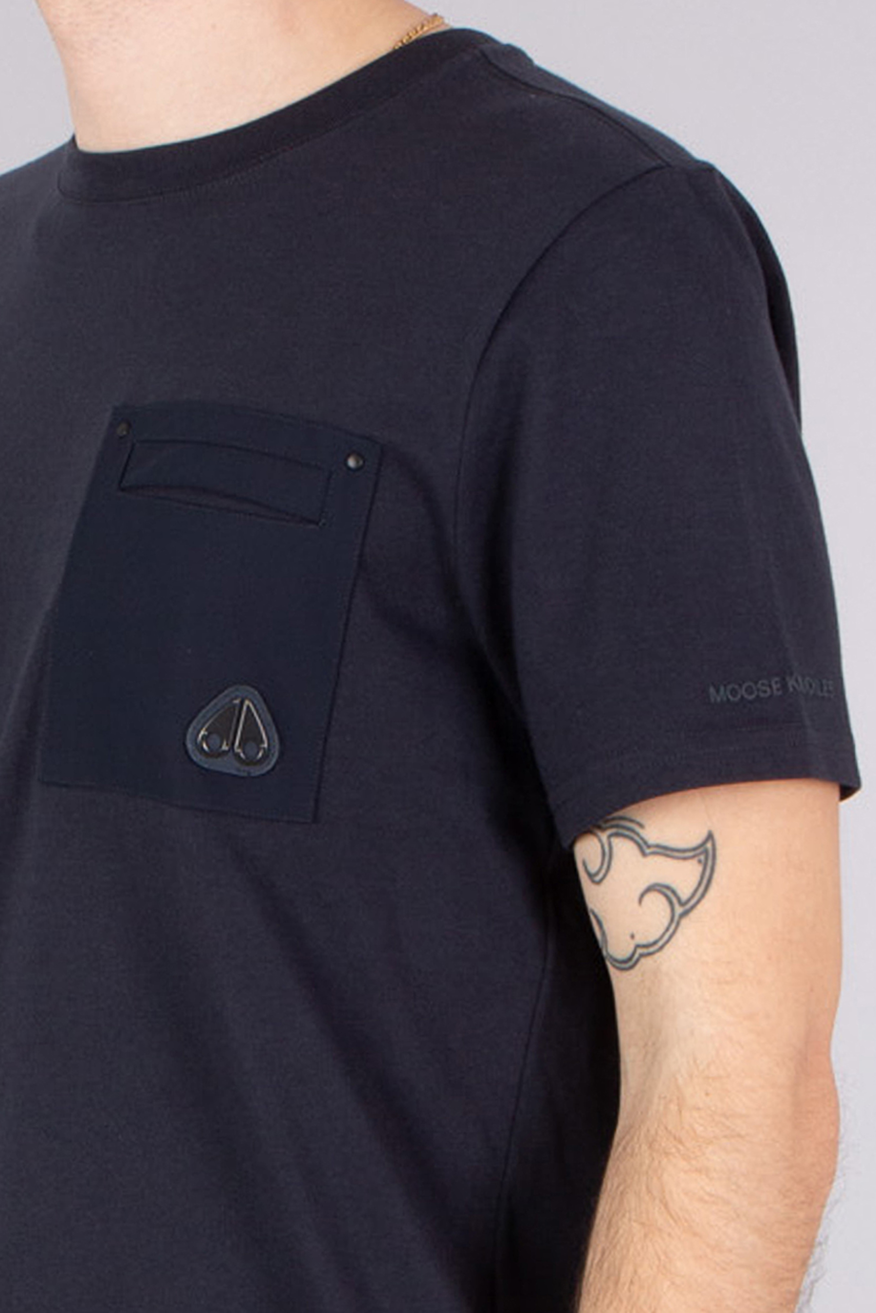 MOOSE KNUCKLES Slim Fit Pima Cotton Jersey T-Shirt Dalon