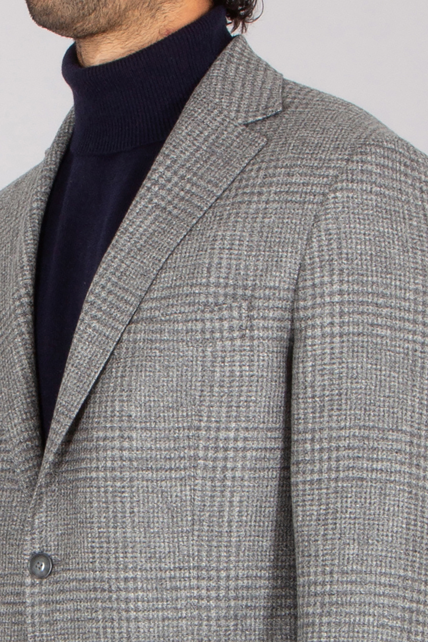 DRESSLER Regular Fit Glencheck Wool-Cashmere Blend Jacket Sendrik Blazer, Mantel, Jacke, Formelle Kleidung, Anzug