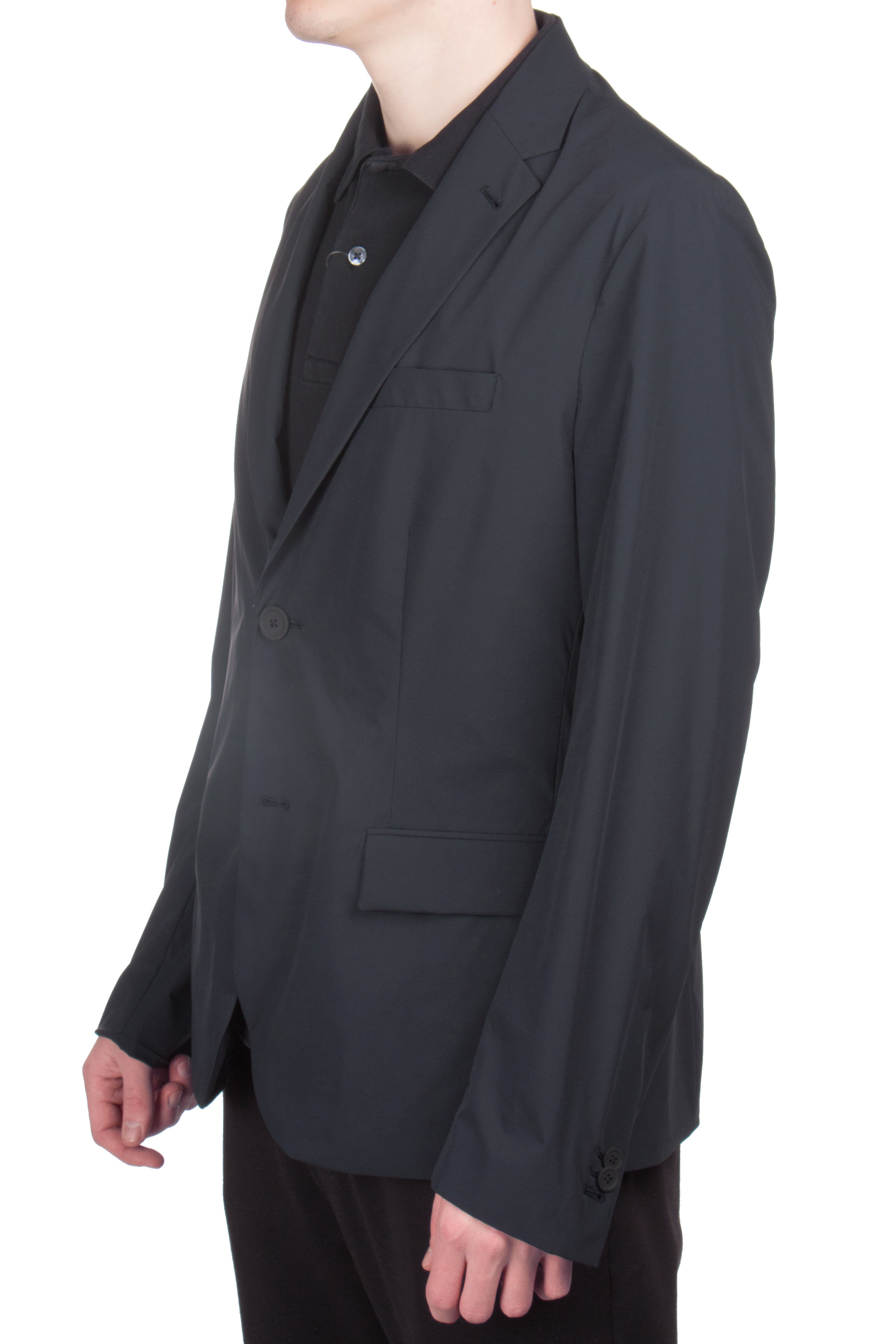 EMPORIO ARMANI Packable Travel Essential Nylon Stretch Jacket